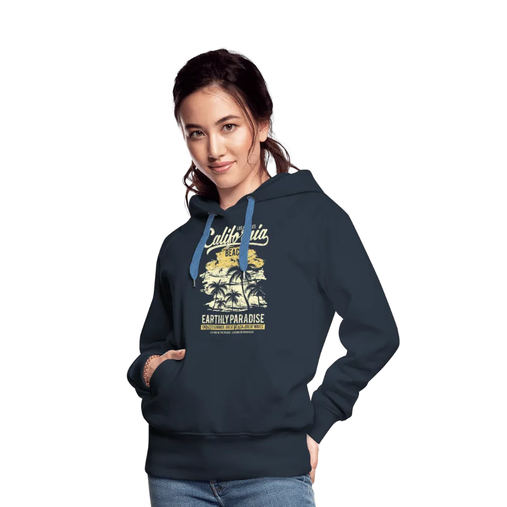 California Beach Pardise - Women’s Premium Hoodie