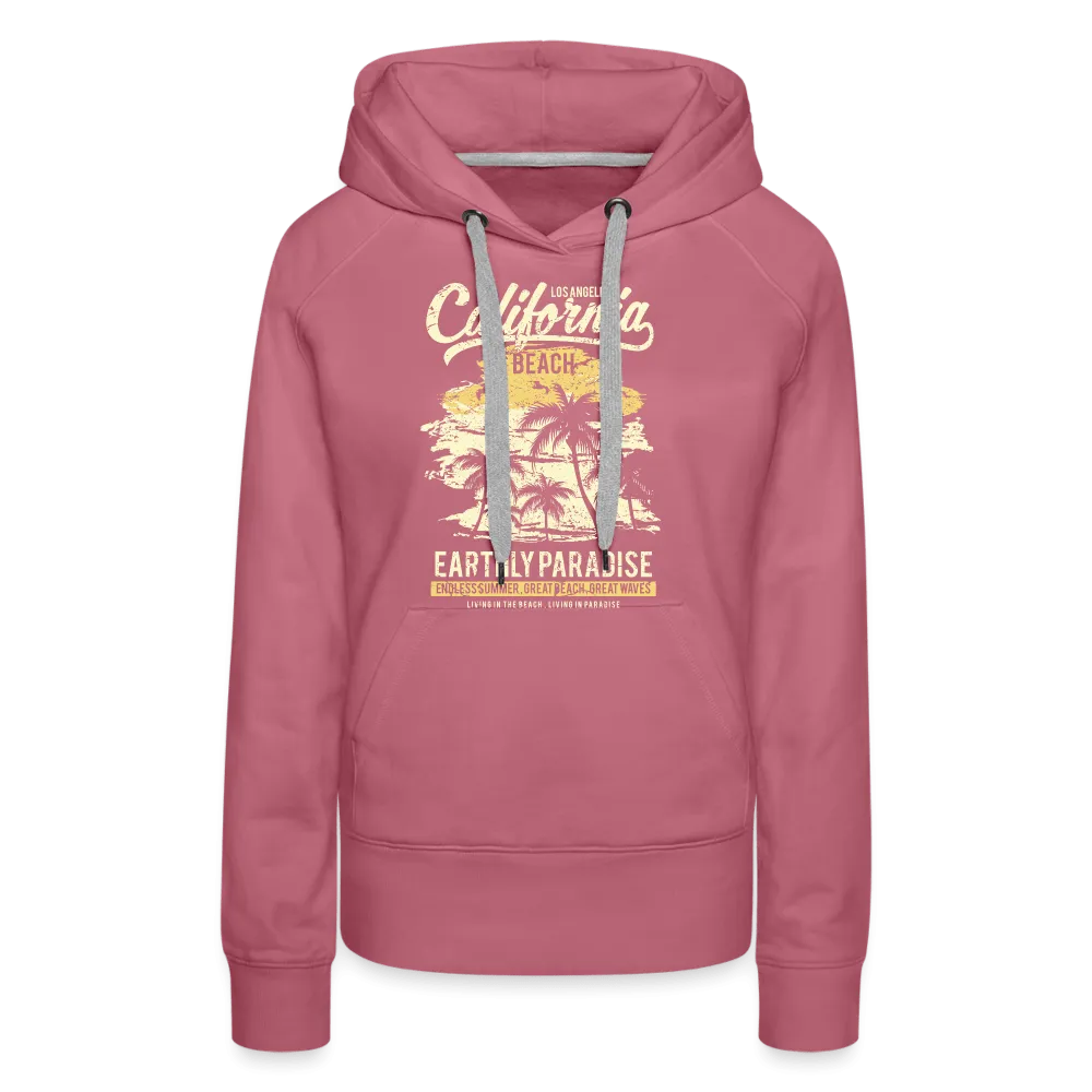 California Beach Pardise - Women’s Premium Hoodie