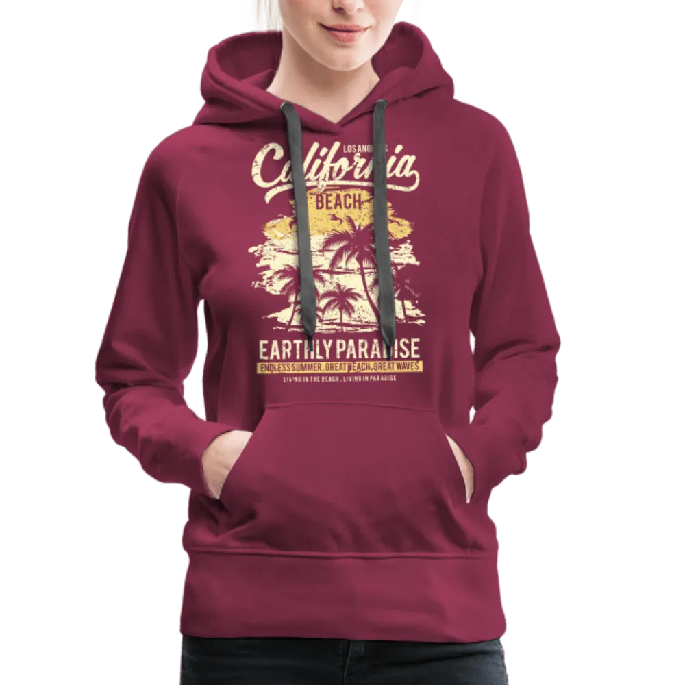 California Beach Pardise - Women’s Premium Hoodie