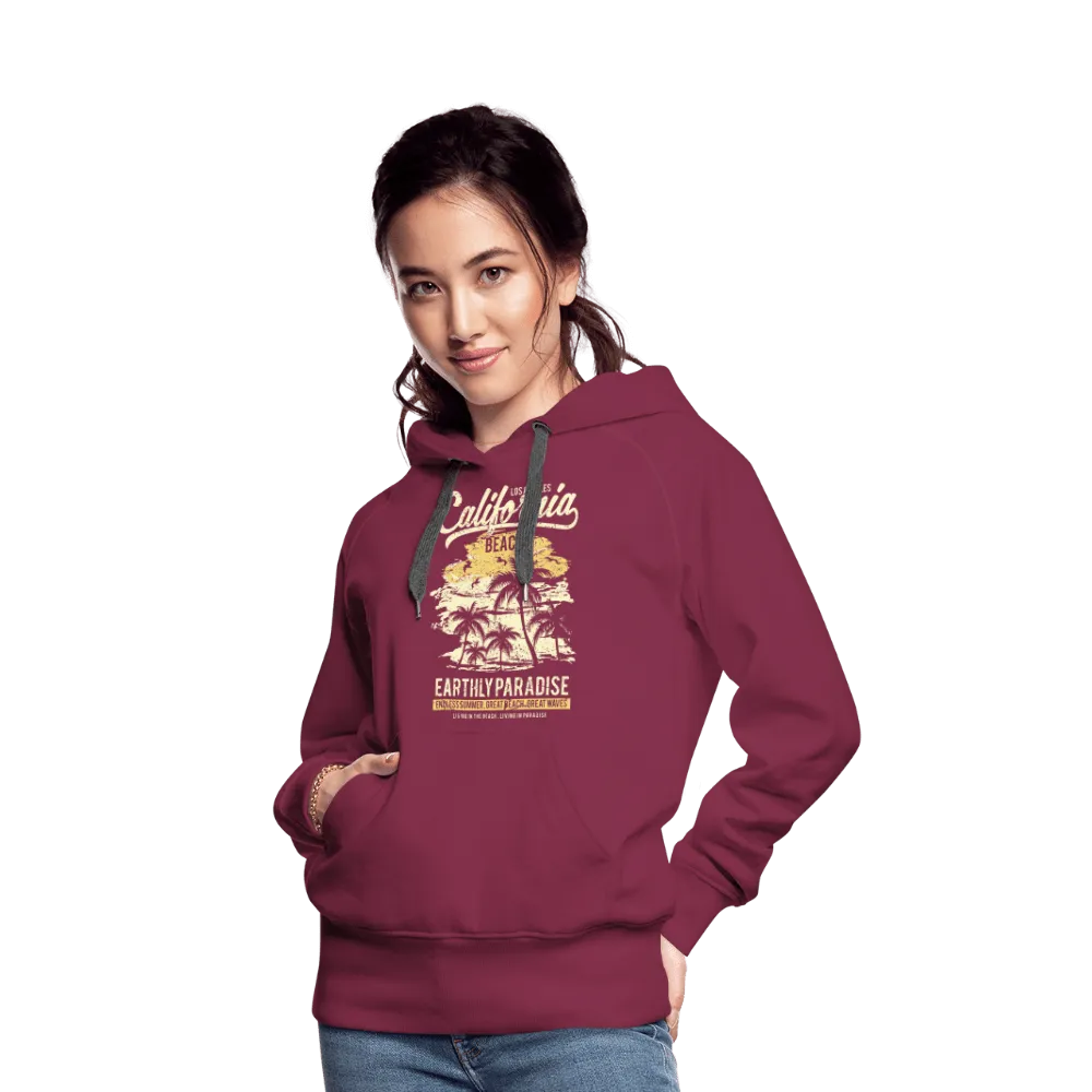 California Beach Pardise - Women’s Premium Hoodie