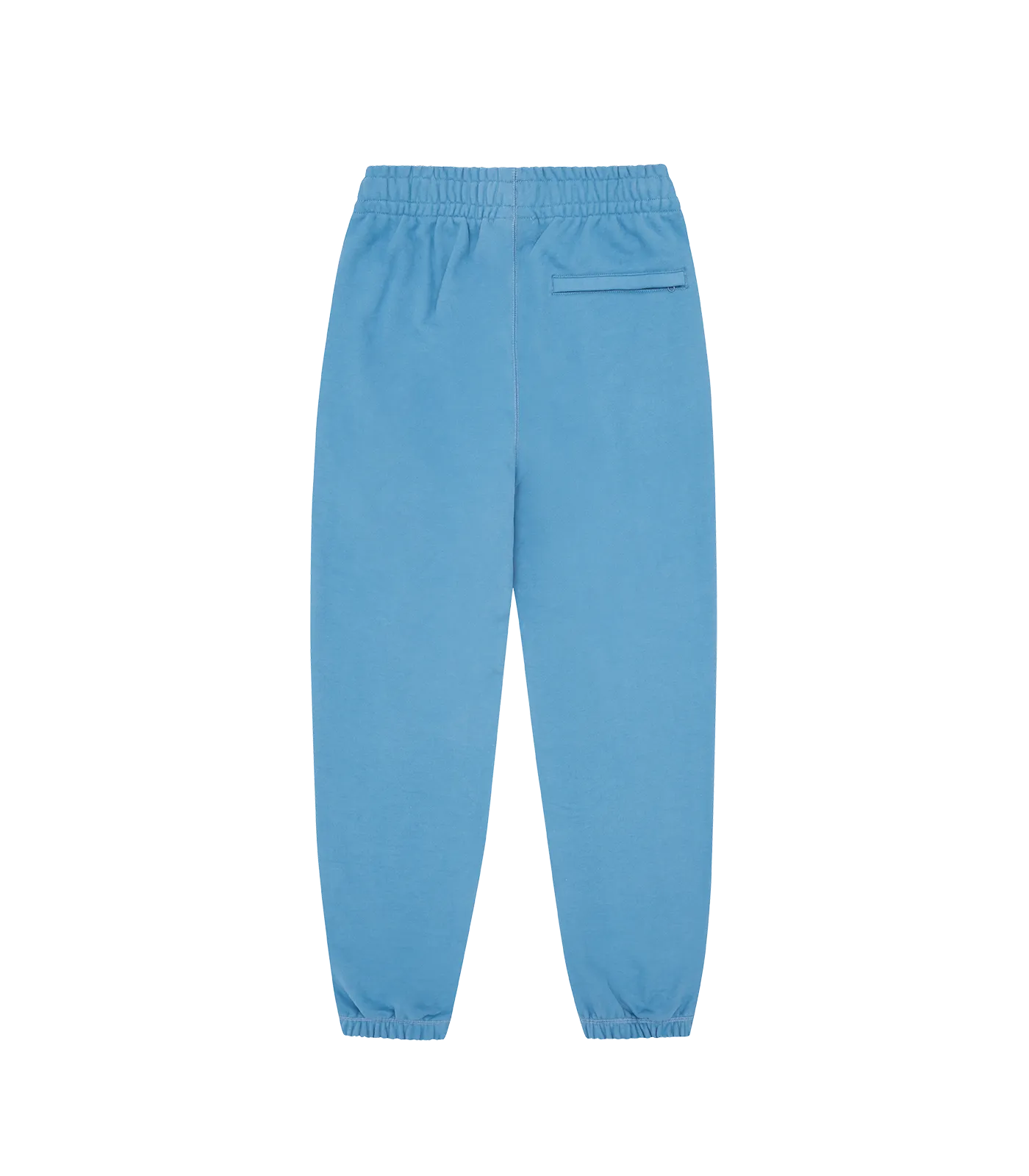 CALLIGRAPHY LOGO EMBROIDERED SWEATPANTS - BLUE