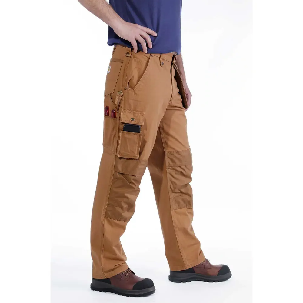 Carhartt 100233 Multi Pocket Ripstop Pant Work Trouser BROWN