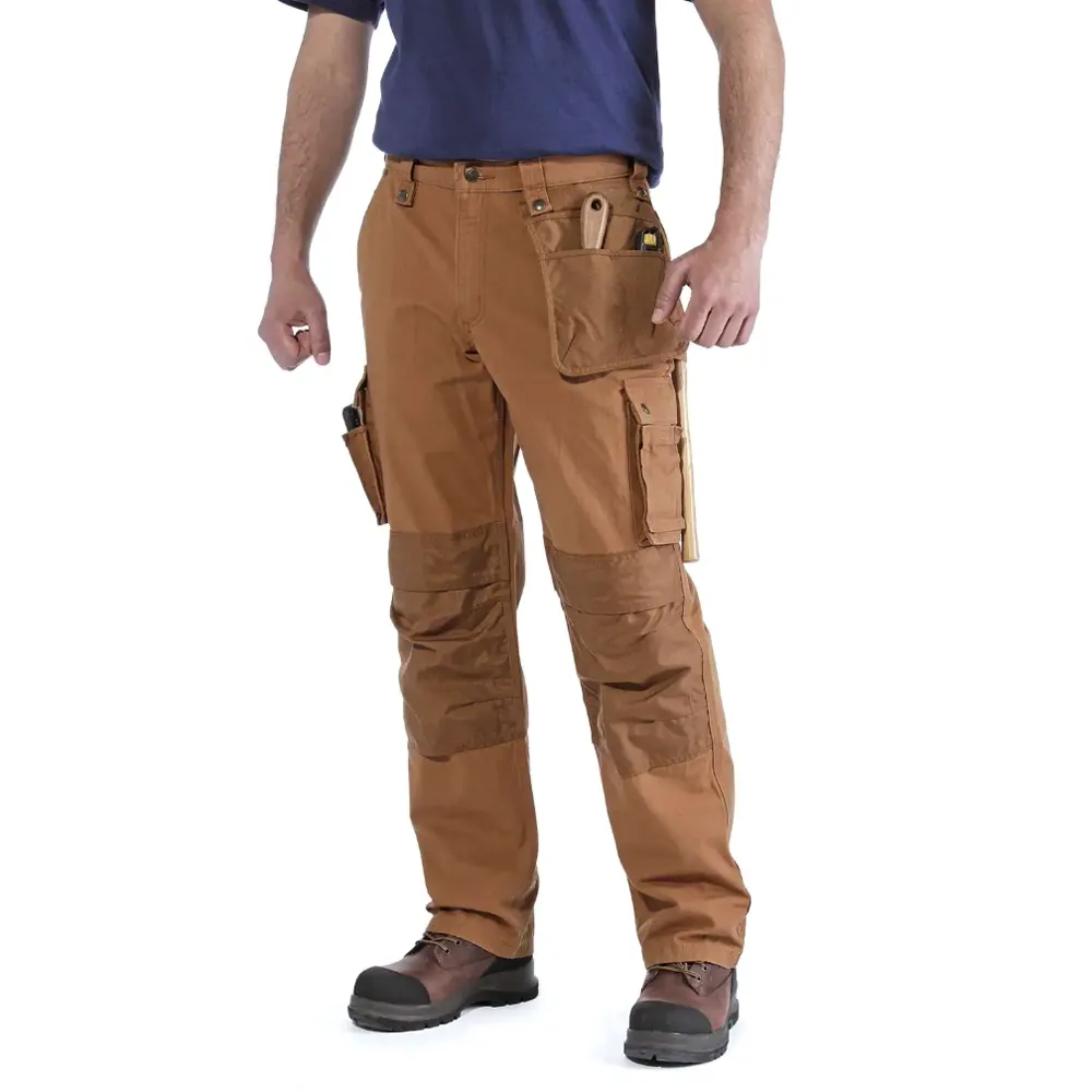 Carhartt 100233 Multi Pocket Ripstop Pant Work Trouser BROWN