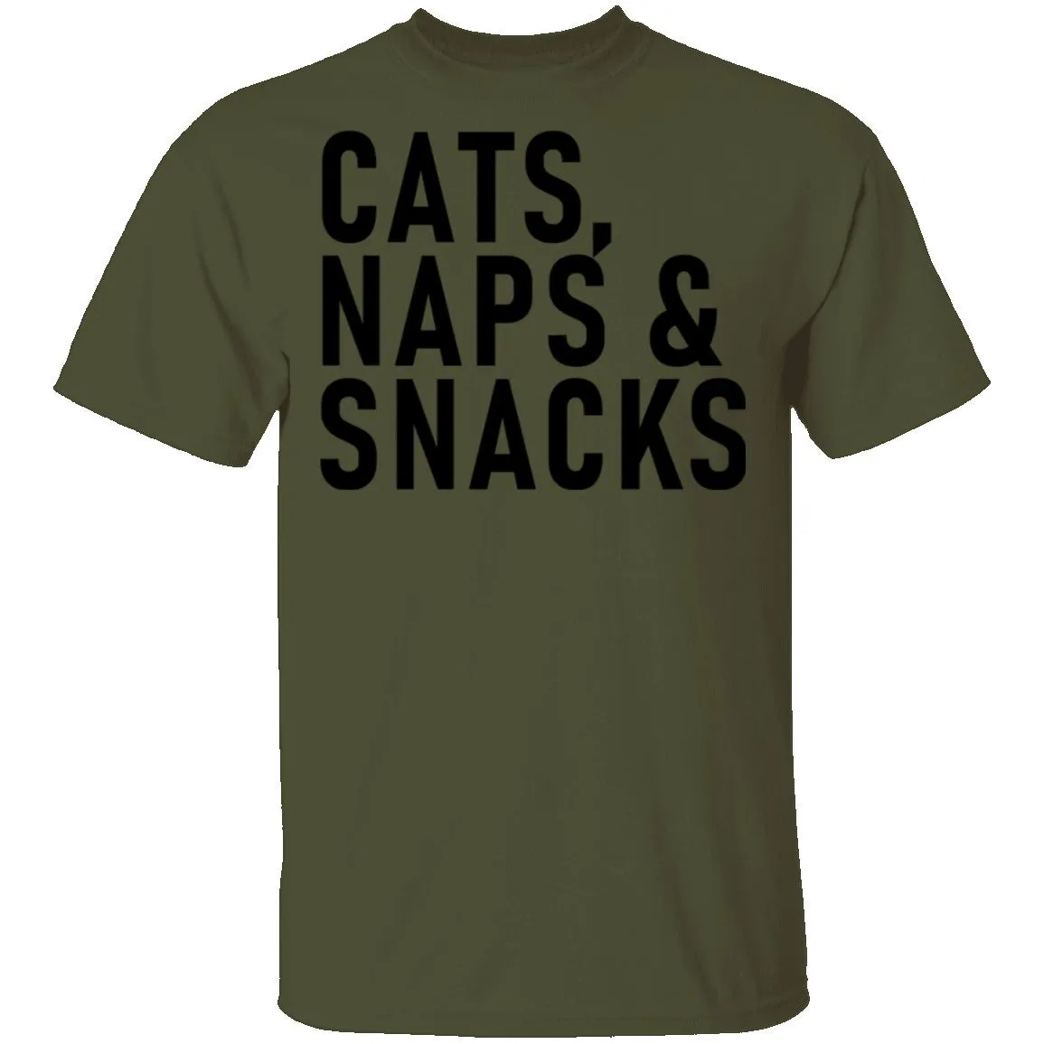 Cats Naps ' Snacks T-Shirt