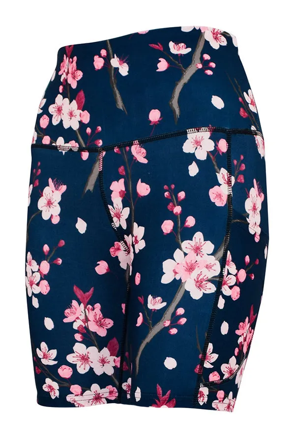 Cherry Blossom Shorts   Pockets