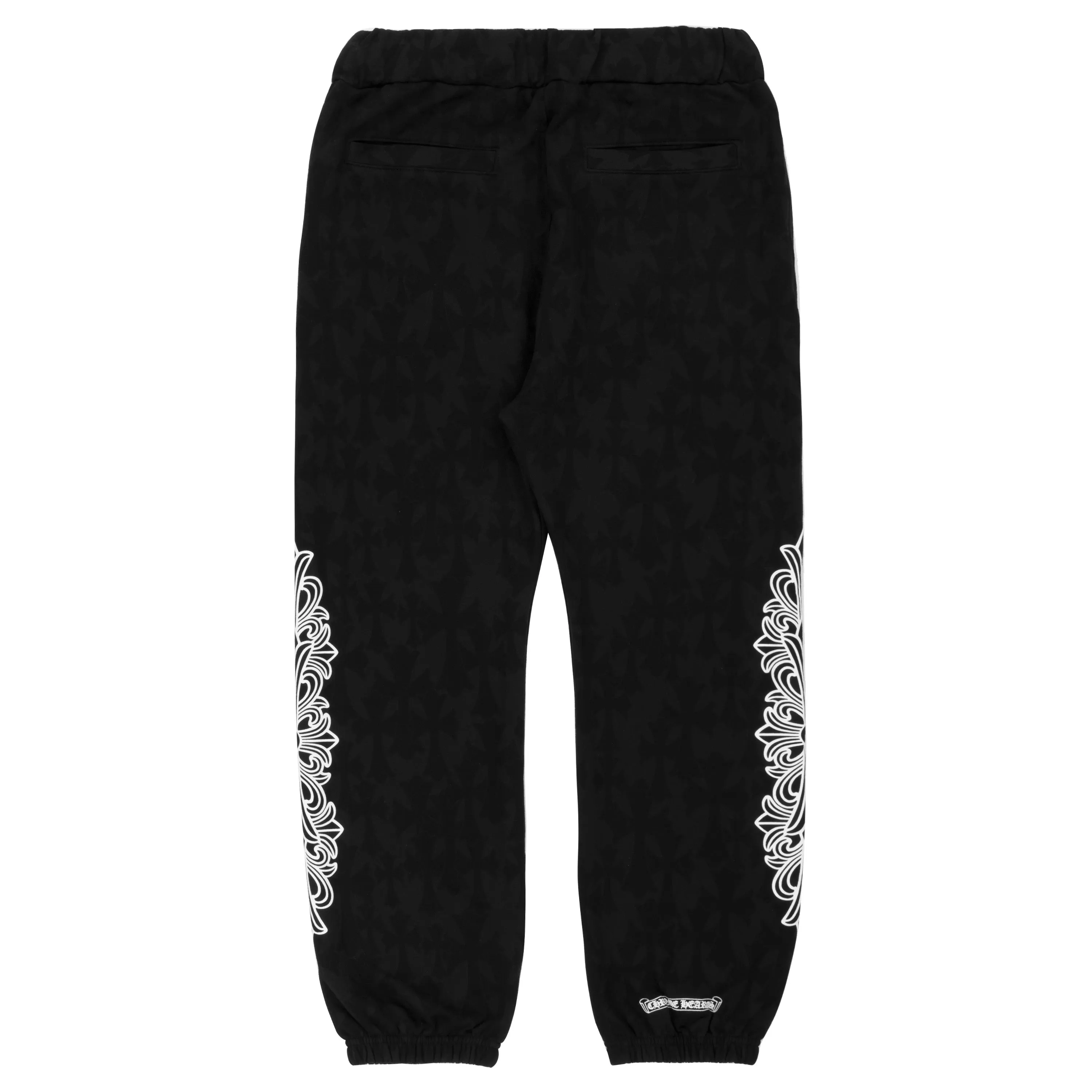 Chrome Hearts Cemetery Cross Sweatpants Black