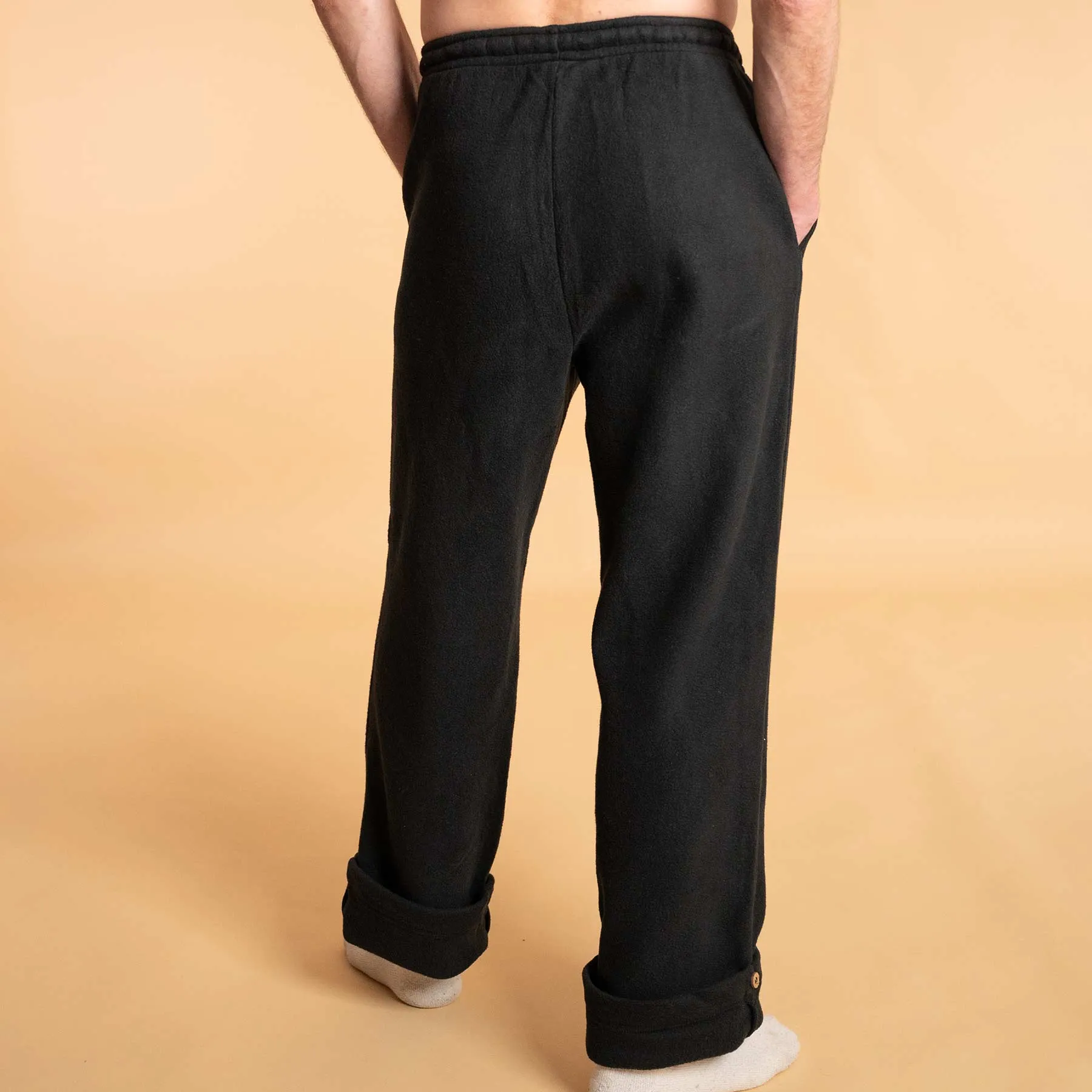 CLINT 100% Organic Cotton Fleece Sweat Pants (Plastic-free)