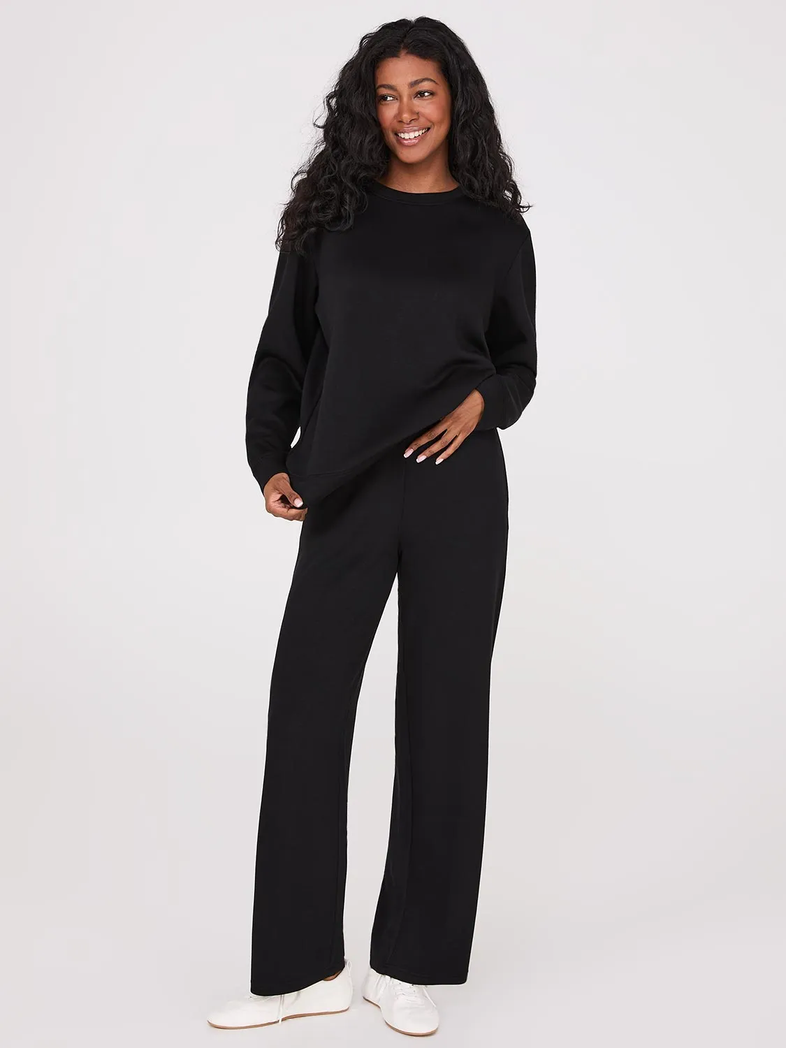 Cloud Fleece Wide-Leg Regular Length Sweatpants