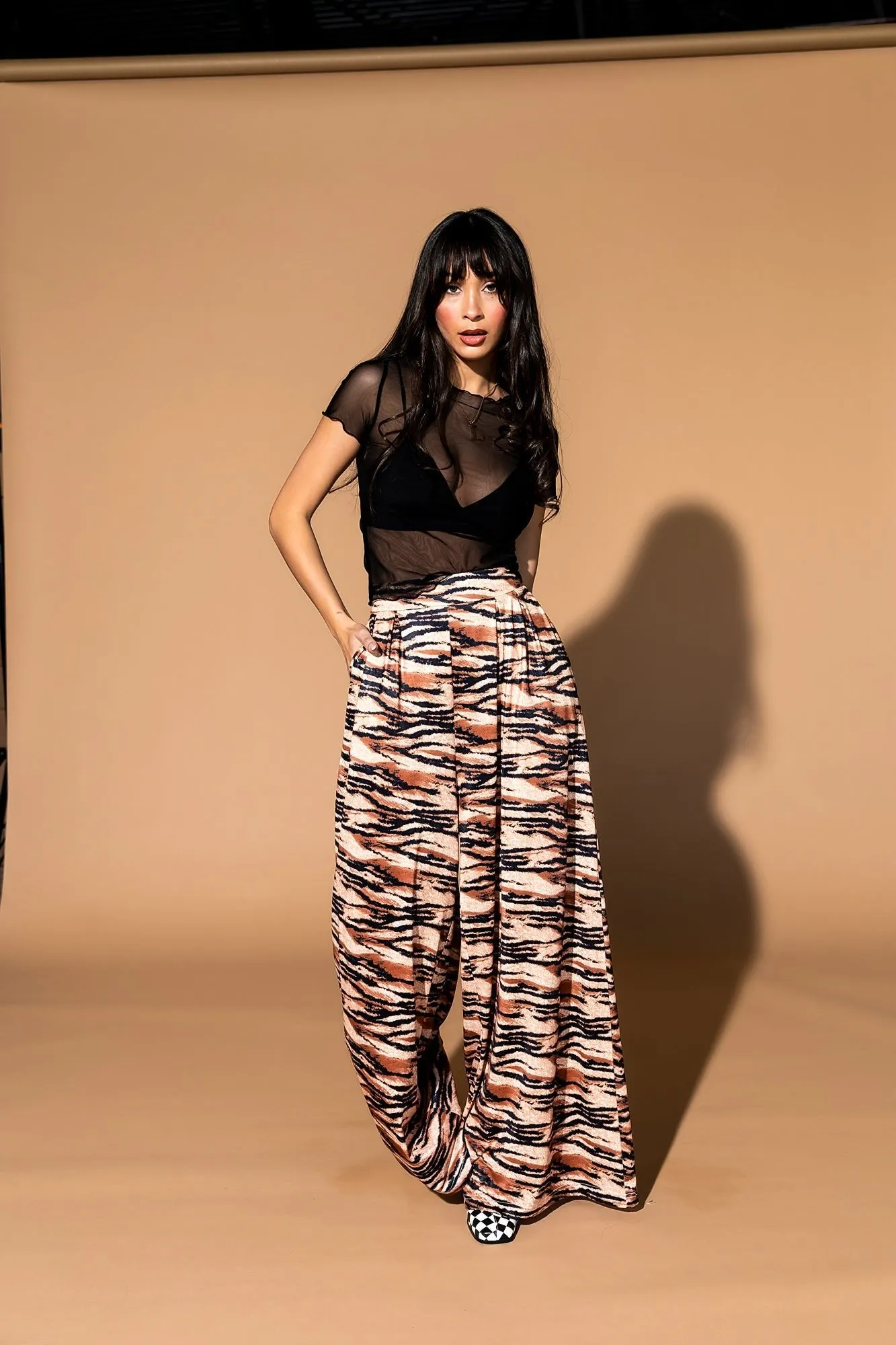 Comfy   Chic Trousers in Tigress