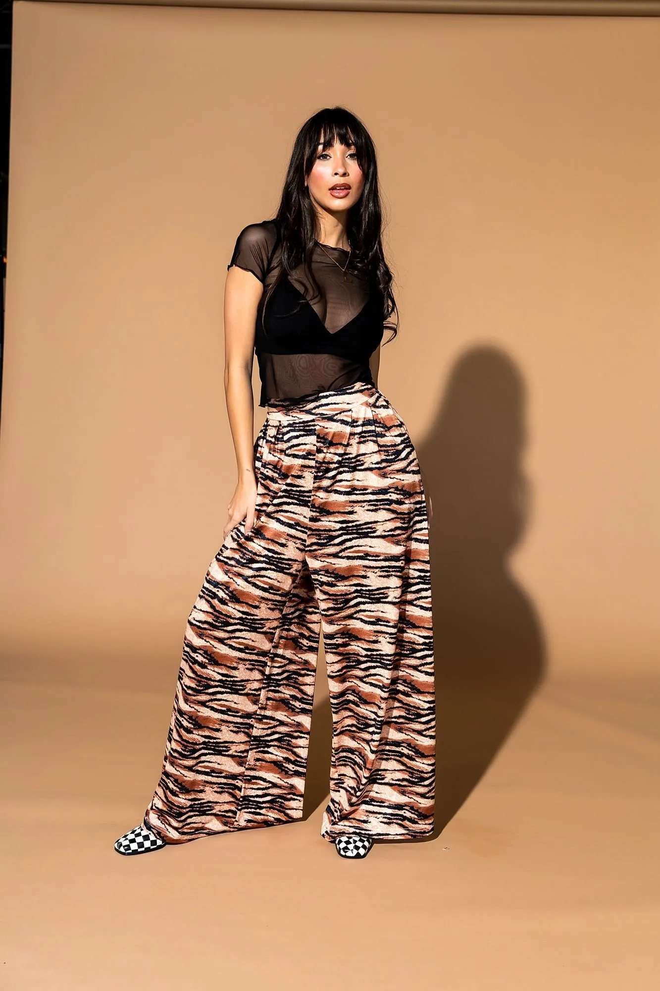 Comfy   Chic Trousers in Tigress