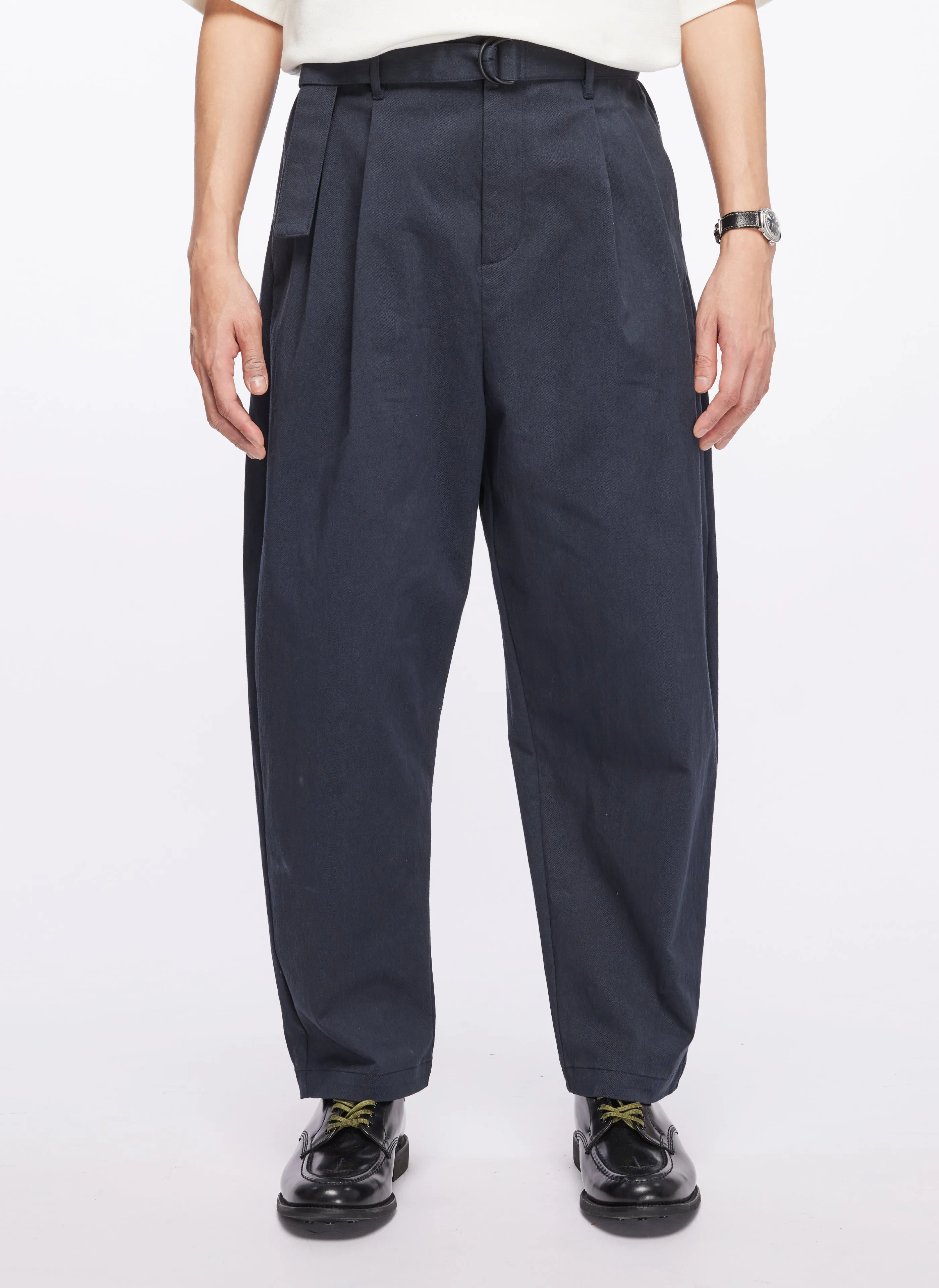 Cordura Cotton Nylon Wide Tapered Pants (P-12)