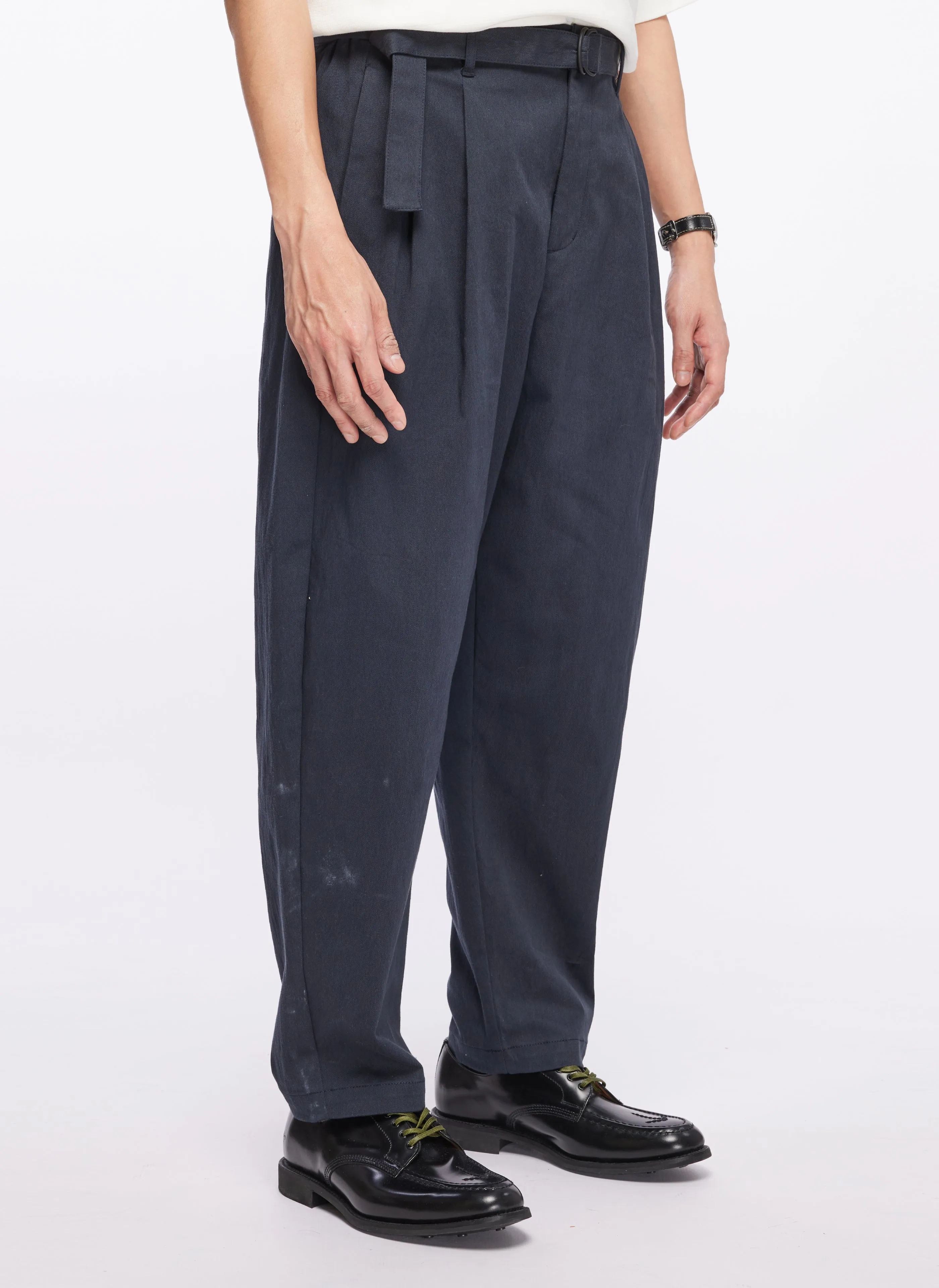 Cordura Cotton Nylon Wide Tapered Pants (P-12)