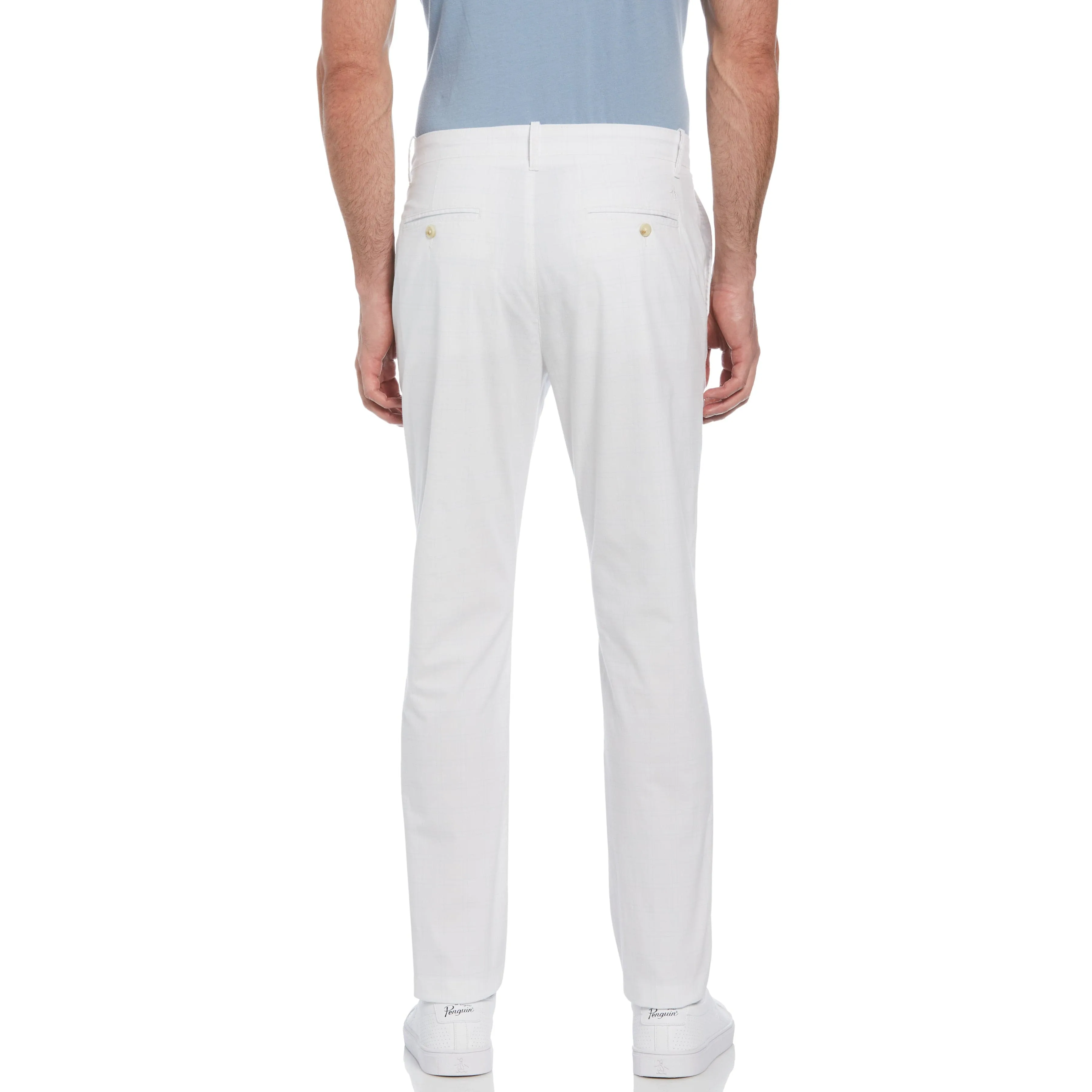 Cotton Blend Slim Fit Chino