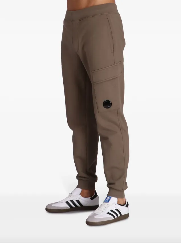 C.P. Company diagonal raised fleece cargo sweatpants