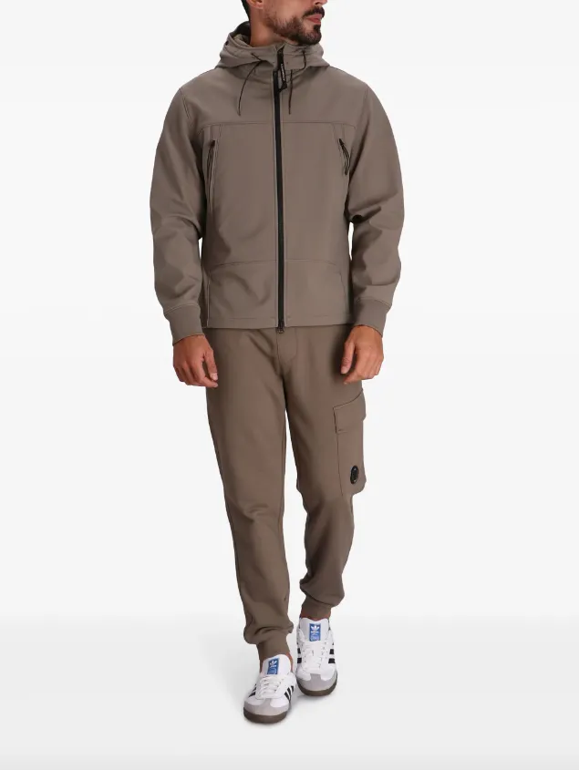 C.P. Company diagonal raised fleece cargo sweatpants