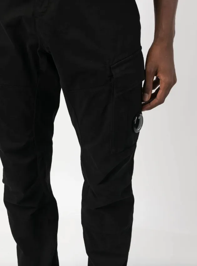 C.P. Company Stretch Sateen Cargo Pants Ergonomic Fit