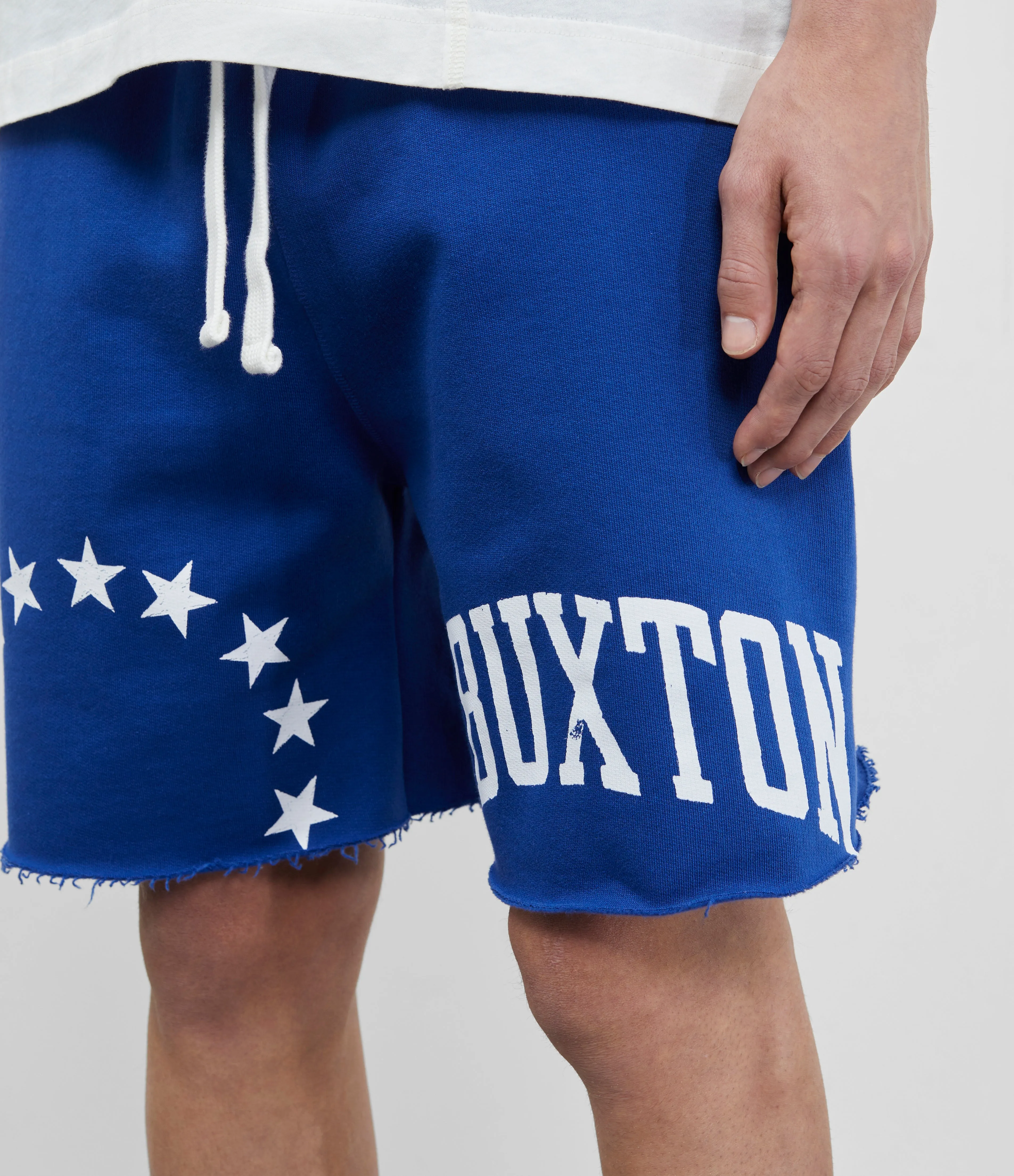 CUT OFF VARSITY SHORTS