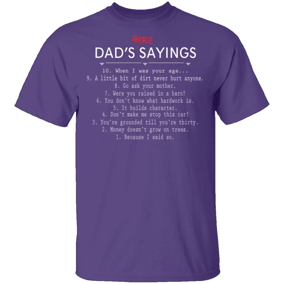 Dad Sayings T-Shirt