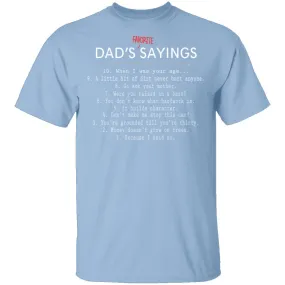 Dad Sayings T-Shirt