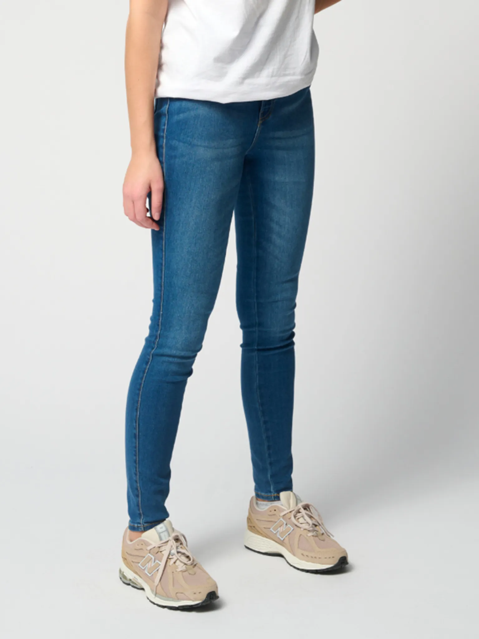 De Originale Performance Skinny Jeans - Medium Blue Denim