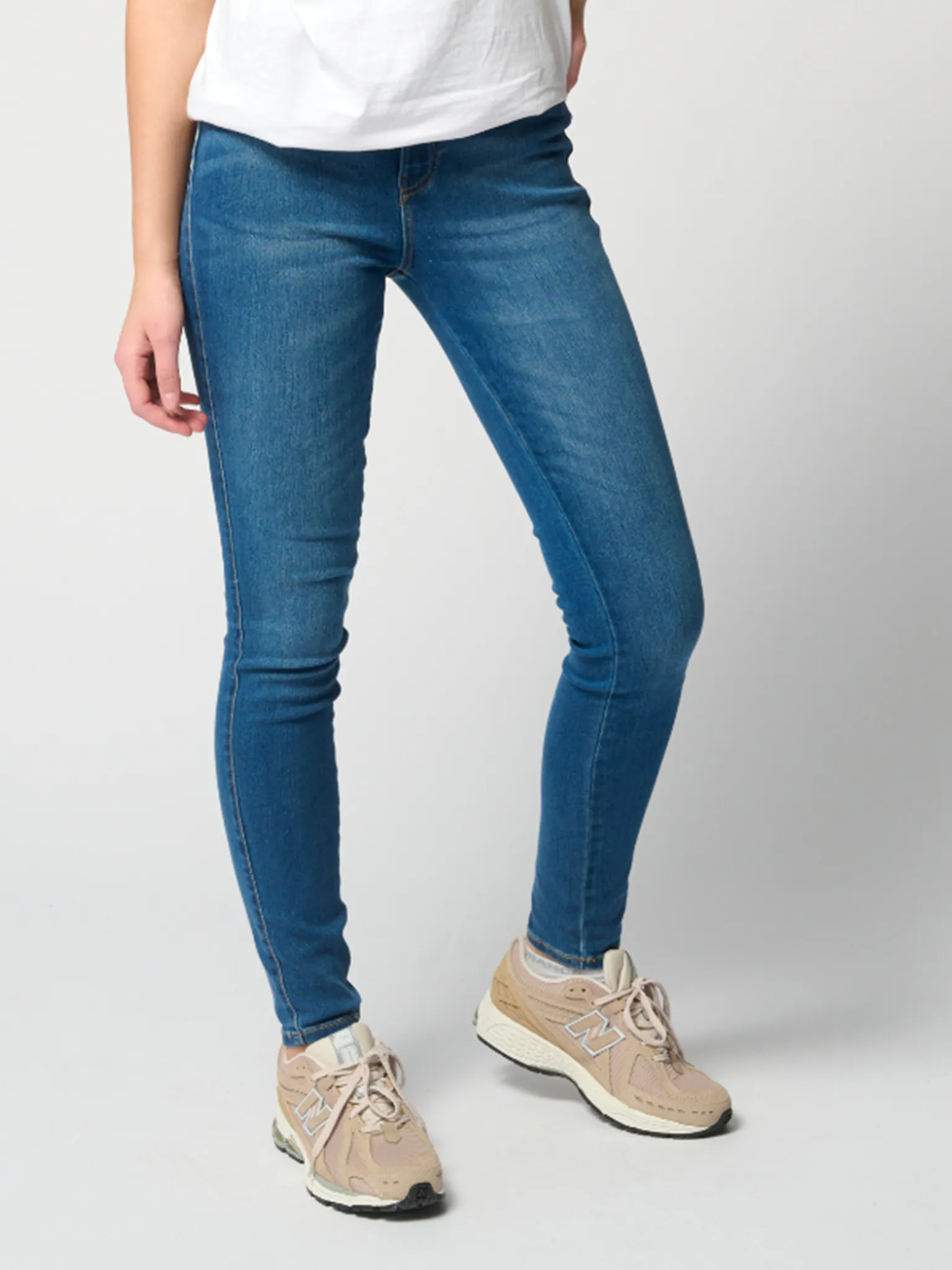 De Originale Performance Skinny Jeans - Medium Blue Denim