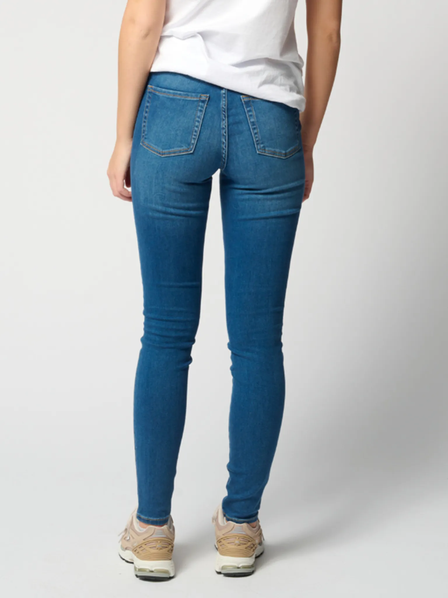 De Originale Performance Skinny Jeans - Medium Blue Denim