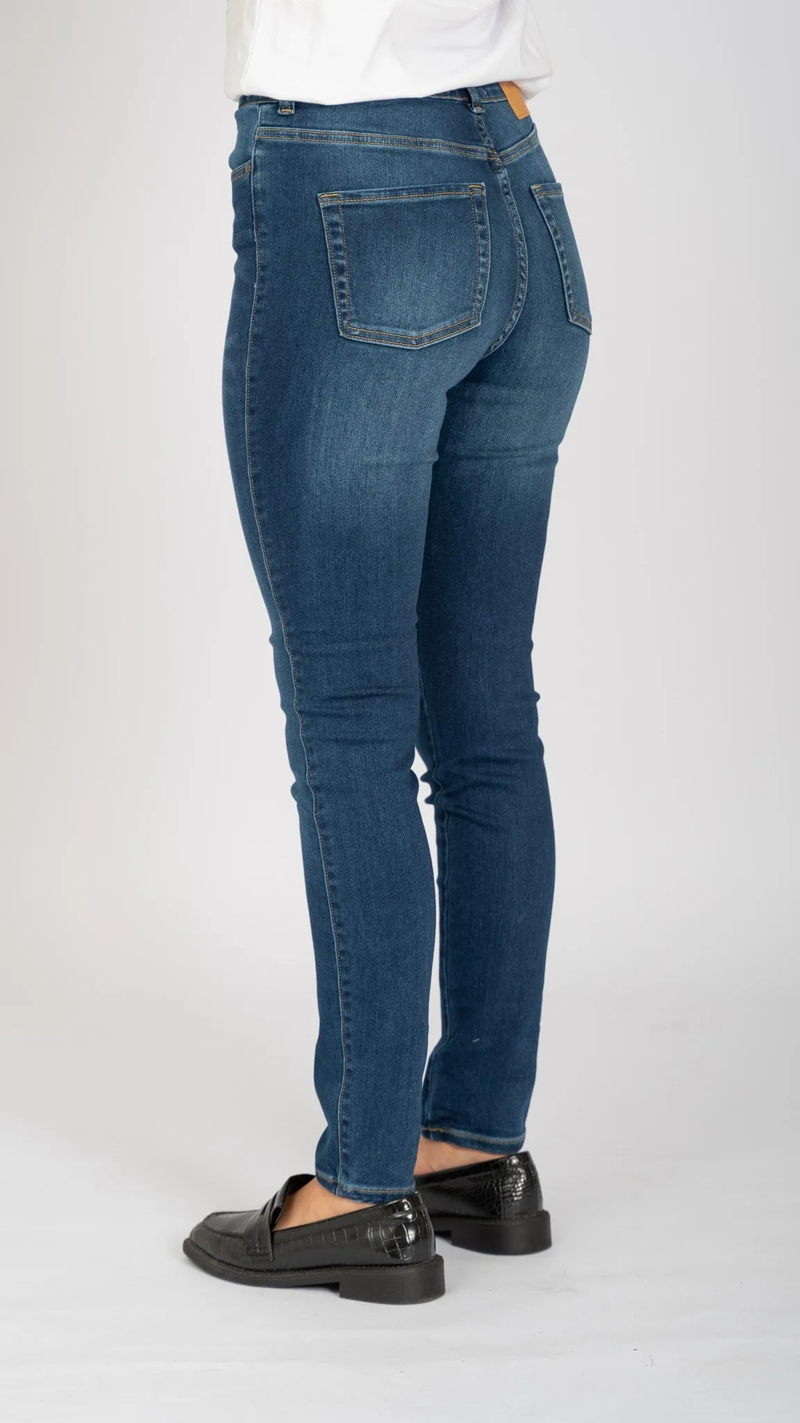 De Originale Performance Skinny Jeans - Medium Blue Denim