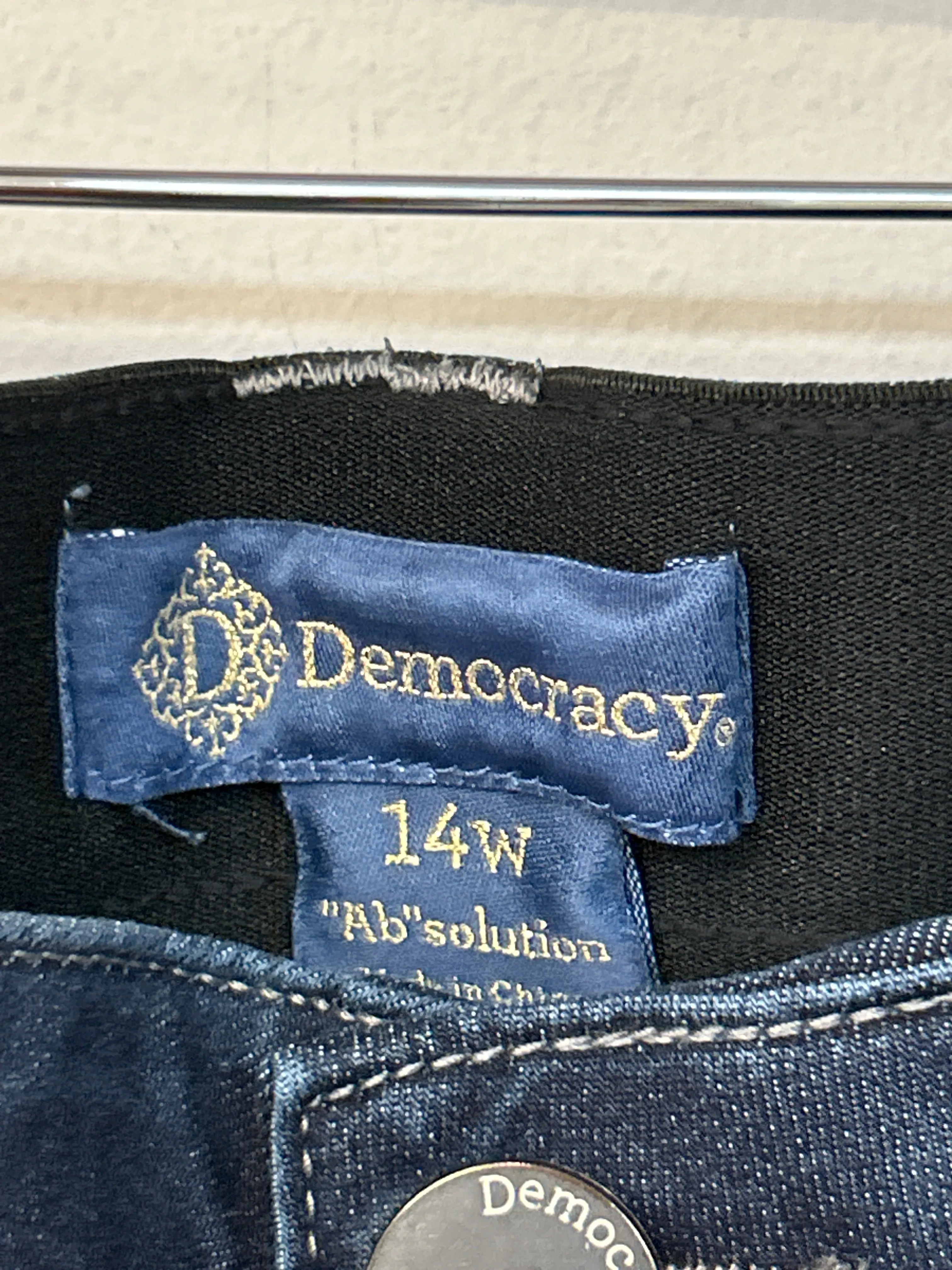 Democracy AbSolution Jeans, 14W