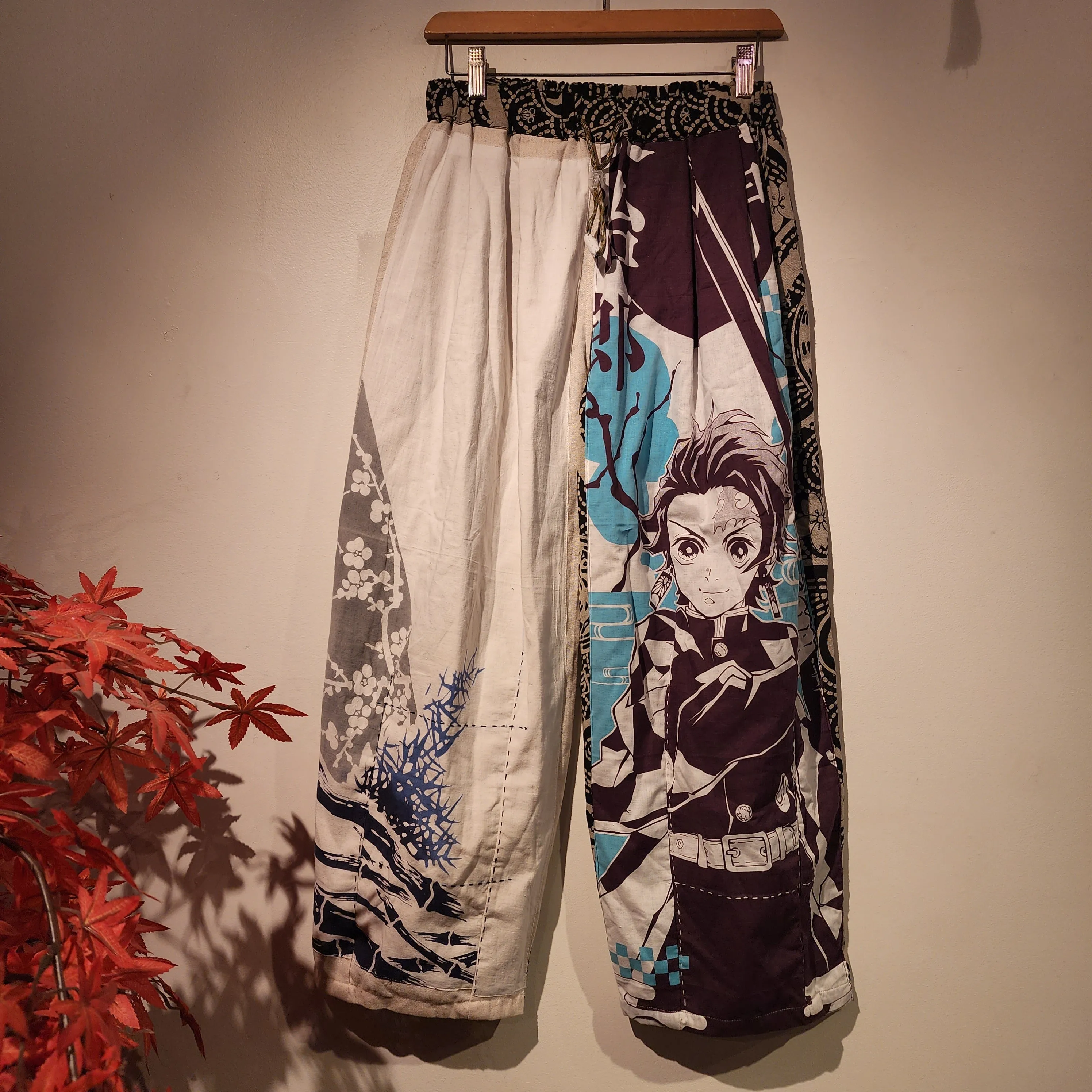 Demonslayer Tanjiro Kamado Patchwork Pants