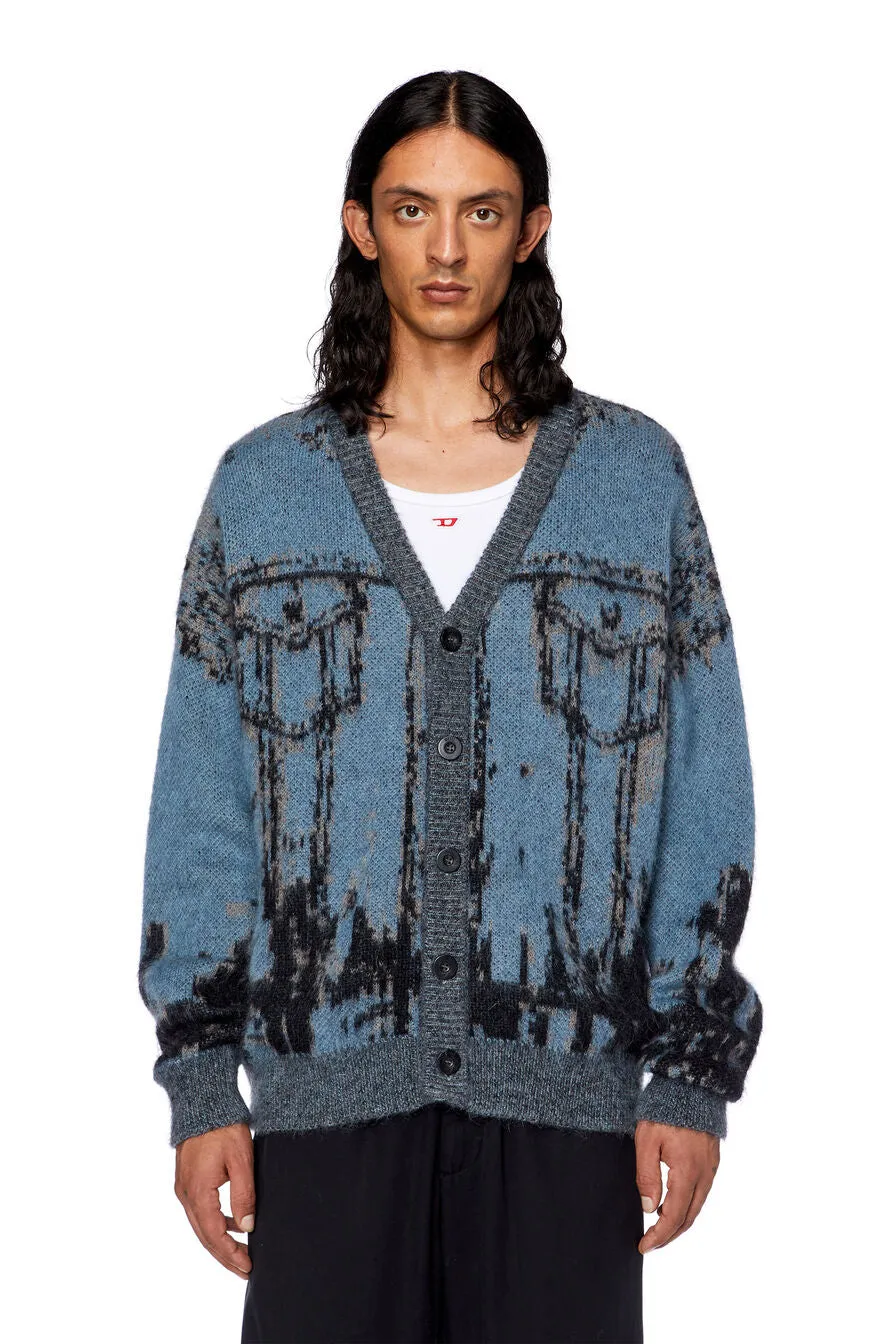 Diesel K-petalo Knitwear Black/Blue