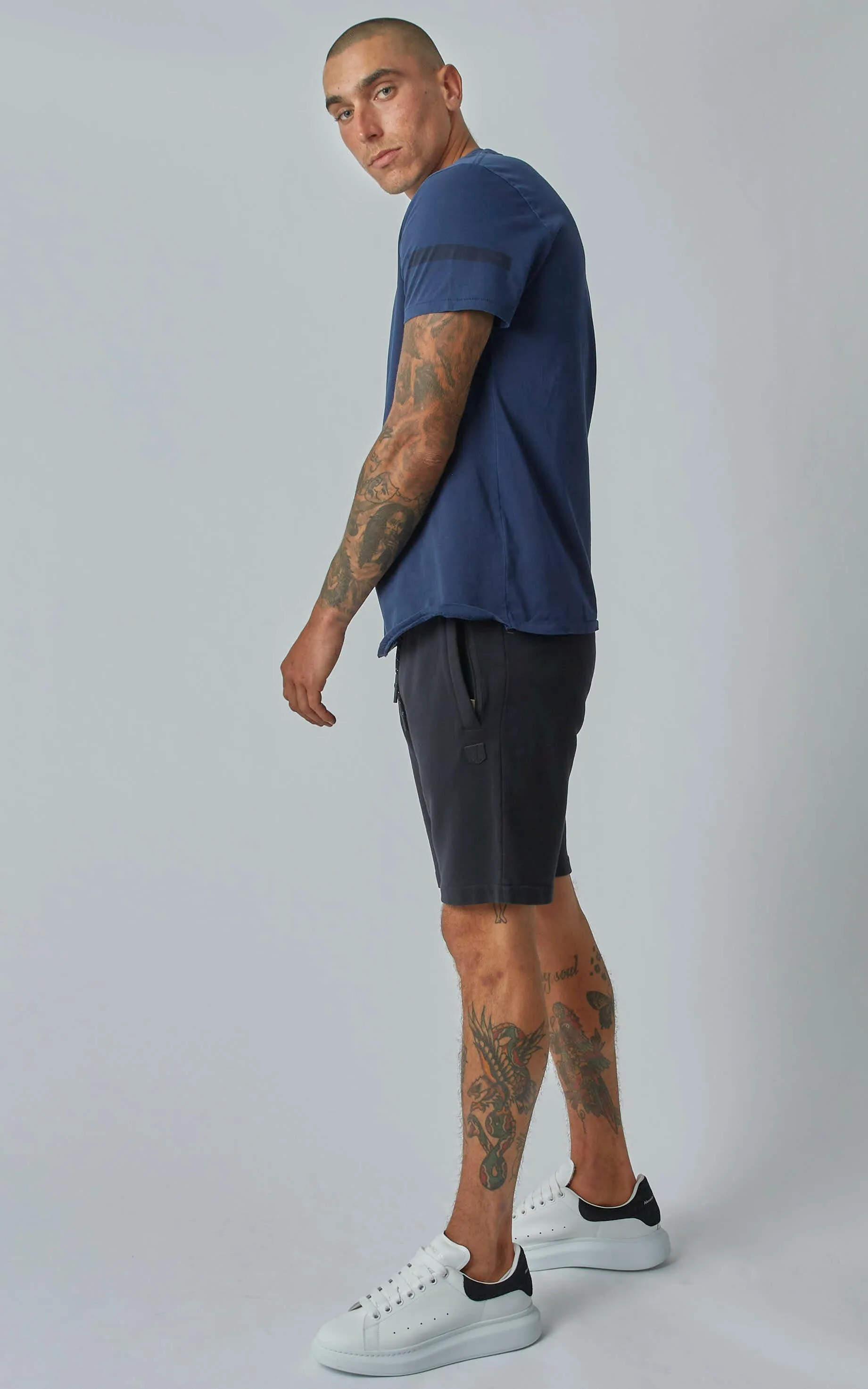 Essential Black Fleece Shorts