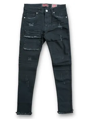 Exit Denim Mens Jeans (Black) EX-00013 A-12