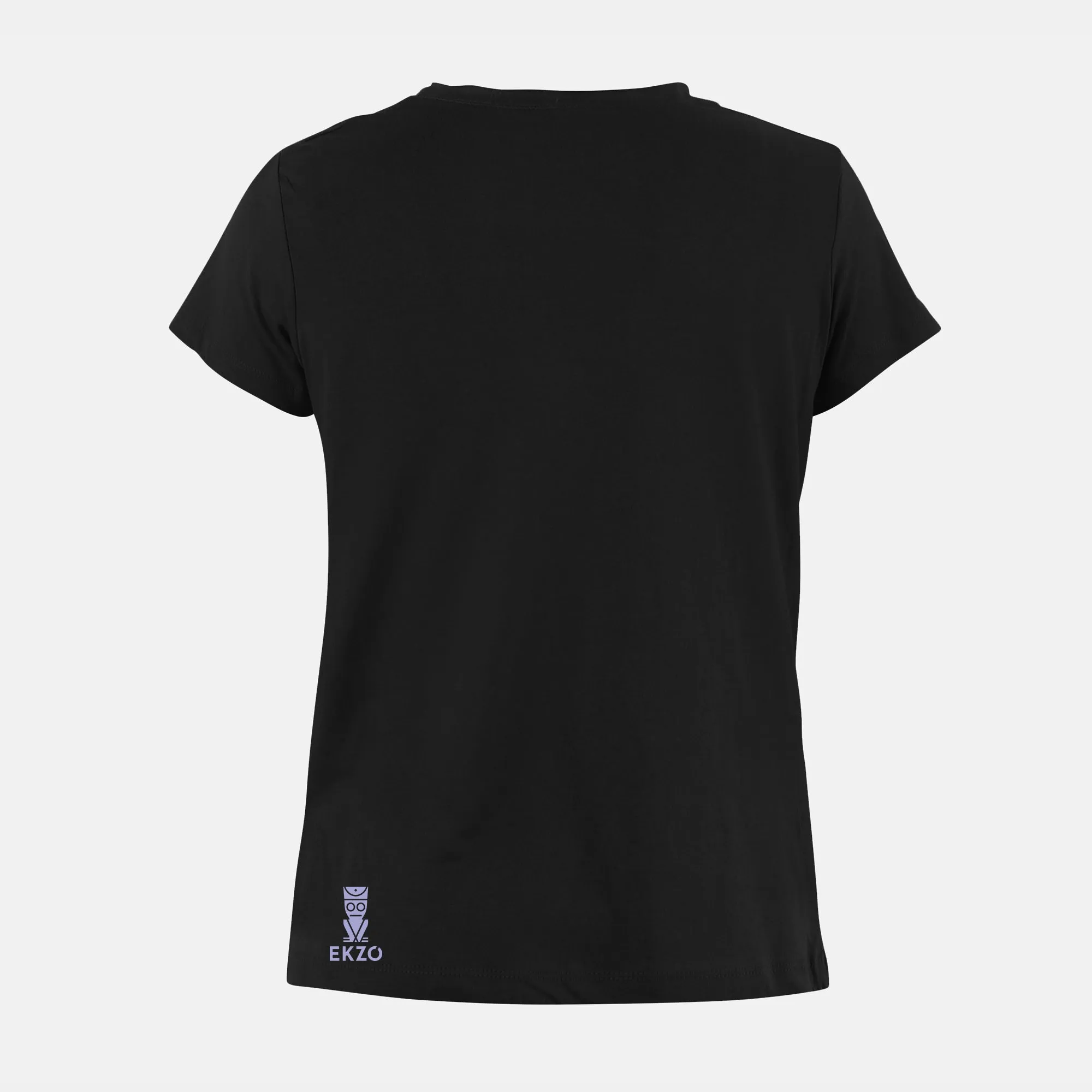 Explorer Tee - Scoop Neck Long wave Black