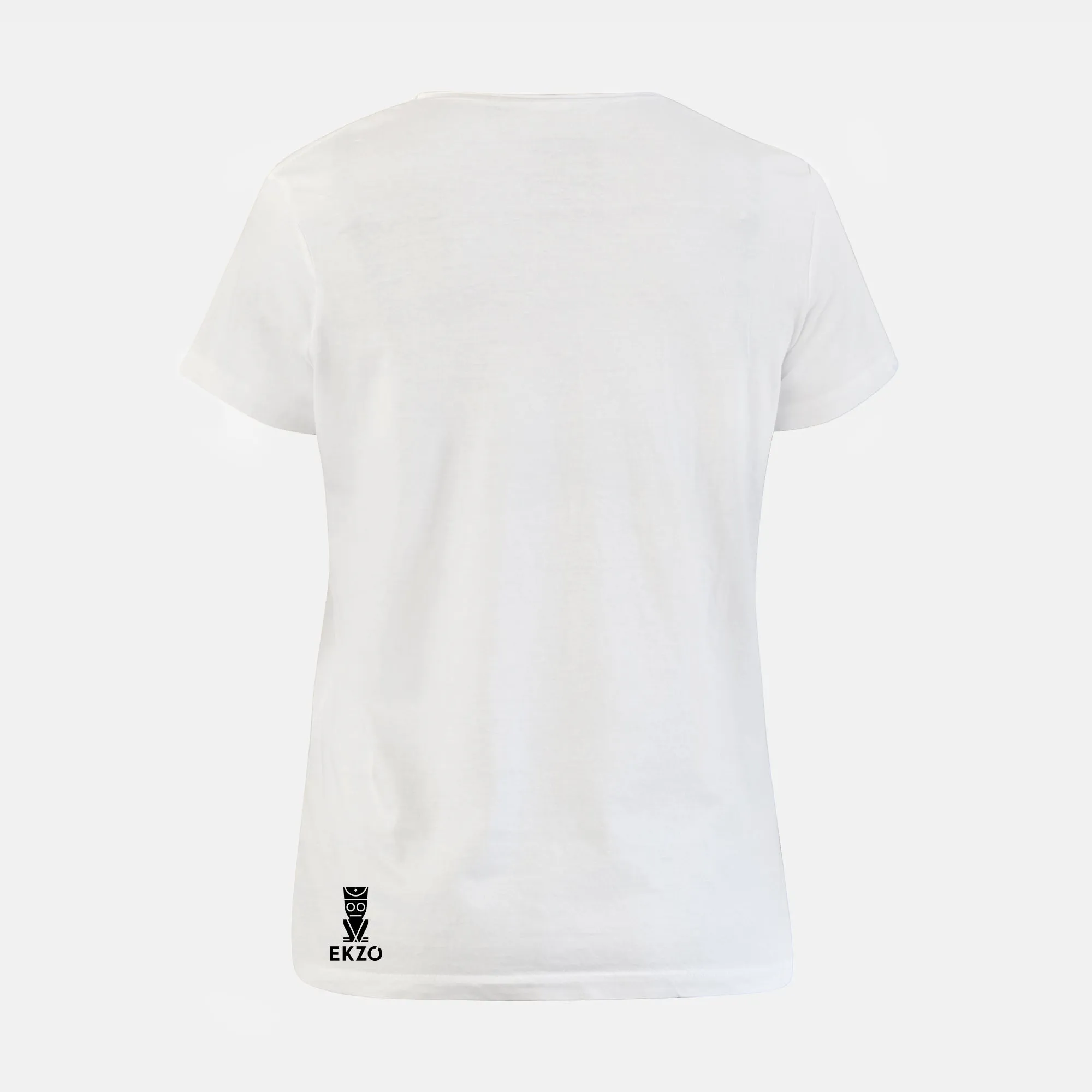 Explorer Tee - Scoop Neck Long wave White