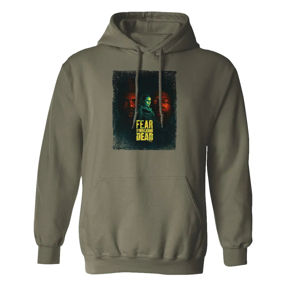 Fear The Walking Dead Season 7B Key Art Fleece Hooded Sweatshirt