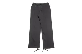 Felt Pleated Sweatpants "Black"