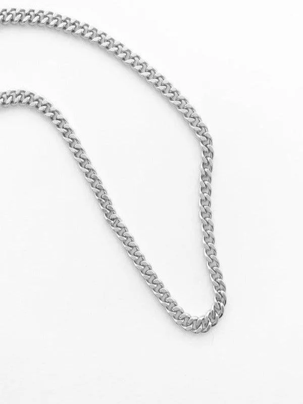 Fiona Thick Curb Chain Necklace