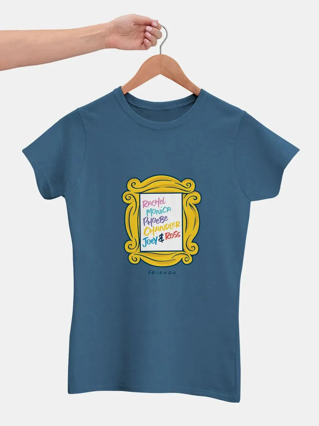 Friends Door  Women Tshirt (Select From Drop Down Menu) (No Cod Allowed On This Product)- Prepaid Orders Only