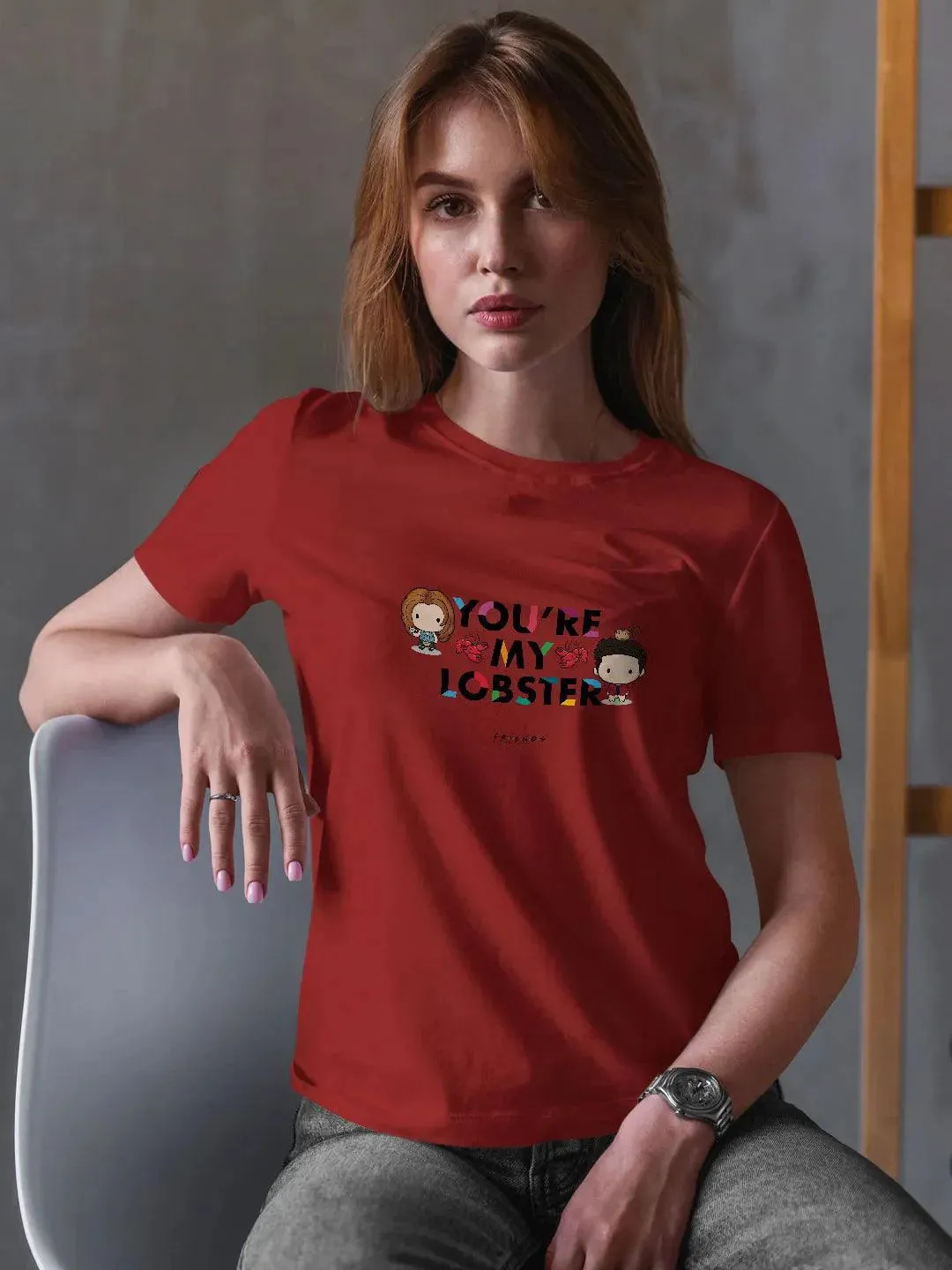 Friends You Are My Lobster Women Tshirt (Select From Drop Down Menu) (No Cod Allowed On This Product)- Prepaid Orders Only