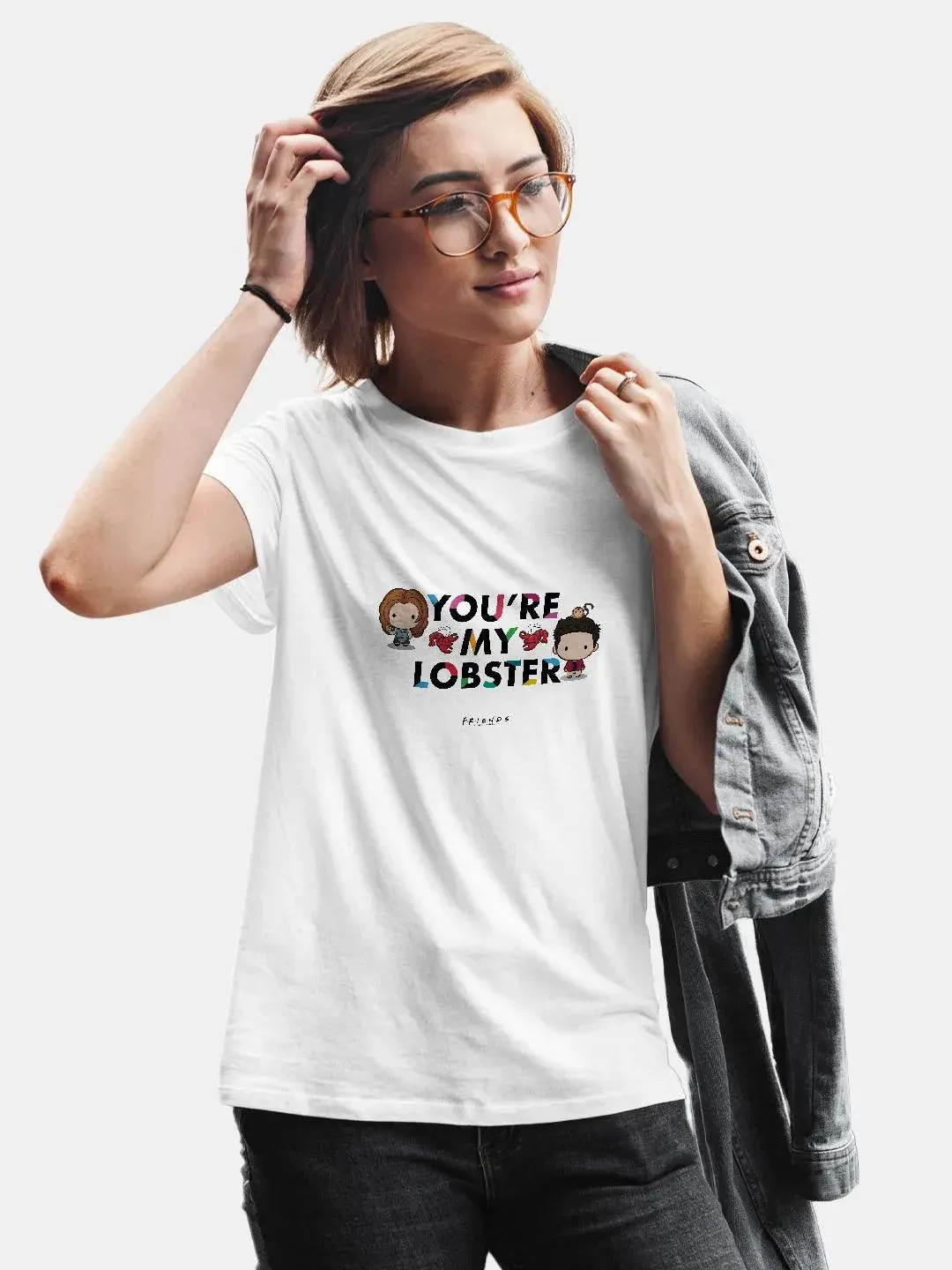 Friends You Are My Lobster Women Tshirt (Select From Drop Down Menu) (No Cod Allowed On This Product)- Prepaid Orders Only