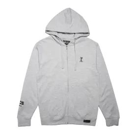 HCS Trophy Heather Gray Zip-up Hoodie