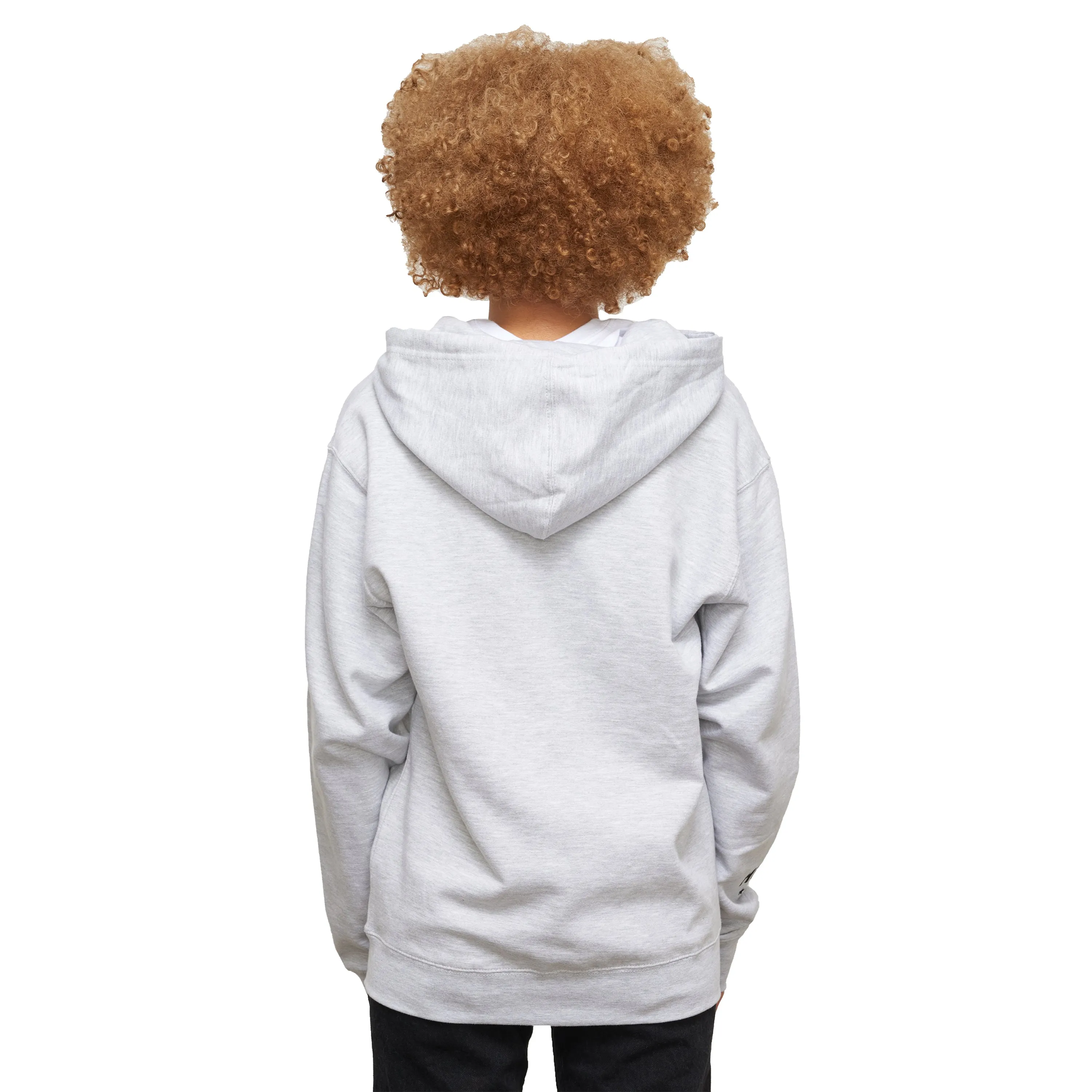 HCS Trophy Heather Gray Zip-up Hoodie