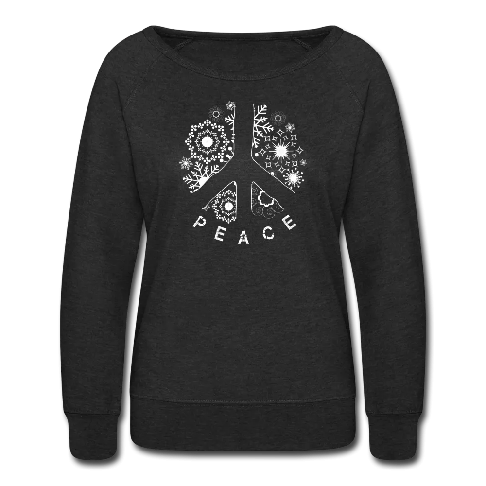 Holiday Peace Sign- Sweatshirt