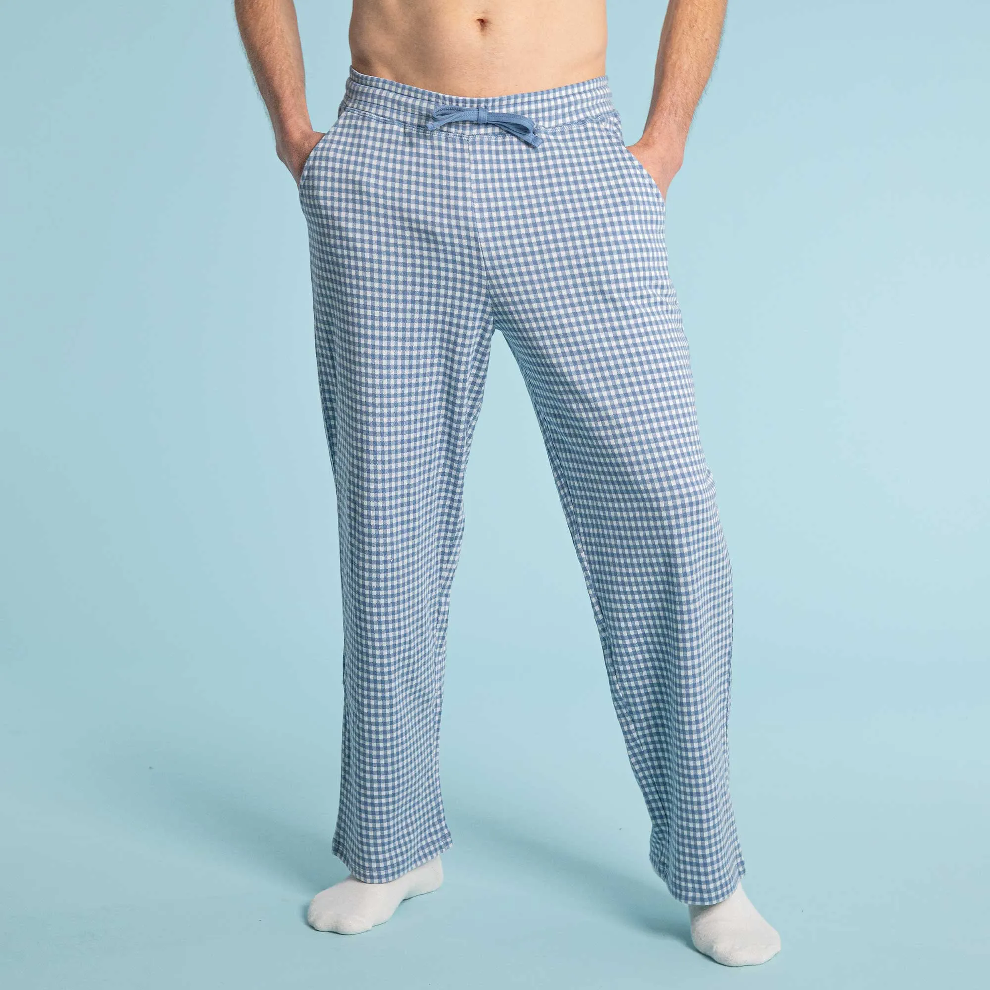 HYGGE 100% Organic Cotton Knit Lounge Pants / Pajama Bottom (Unisex)