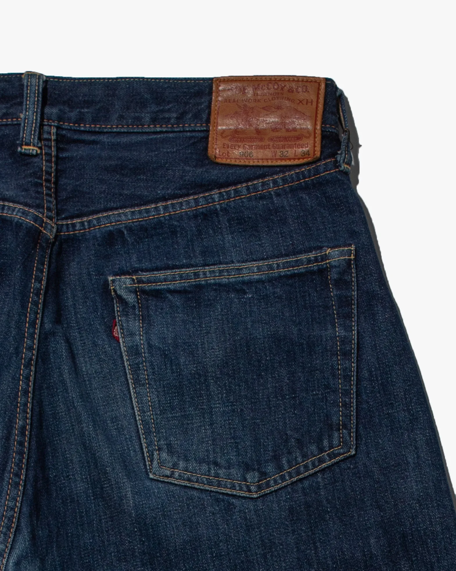 Japanese Repro Selvedge Denim Jeans, Joe McCoy&Co - 32"