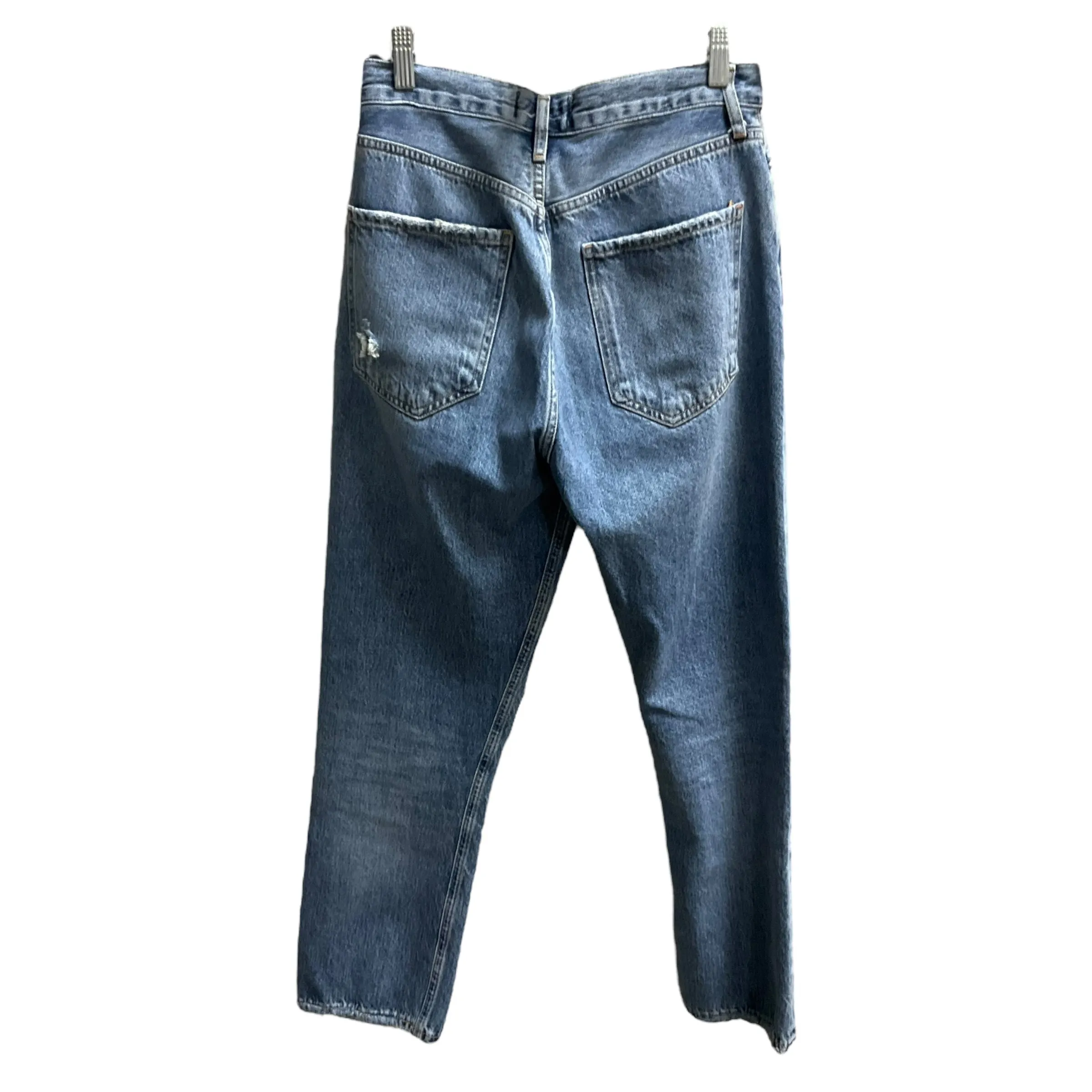 Jeans Cropped By Agolde In Blue Denim, Size: 2