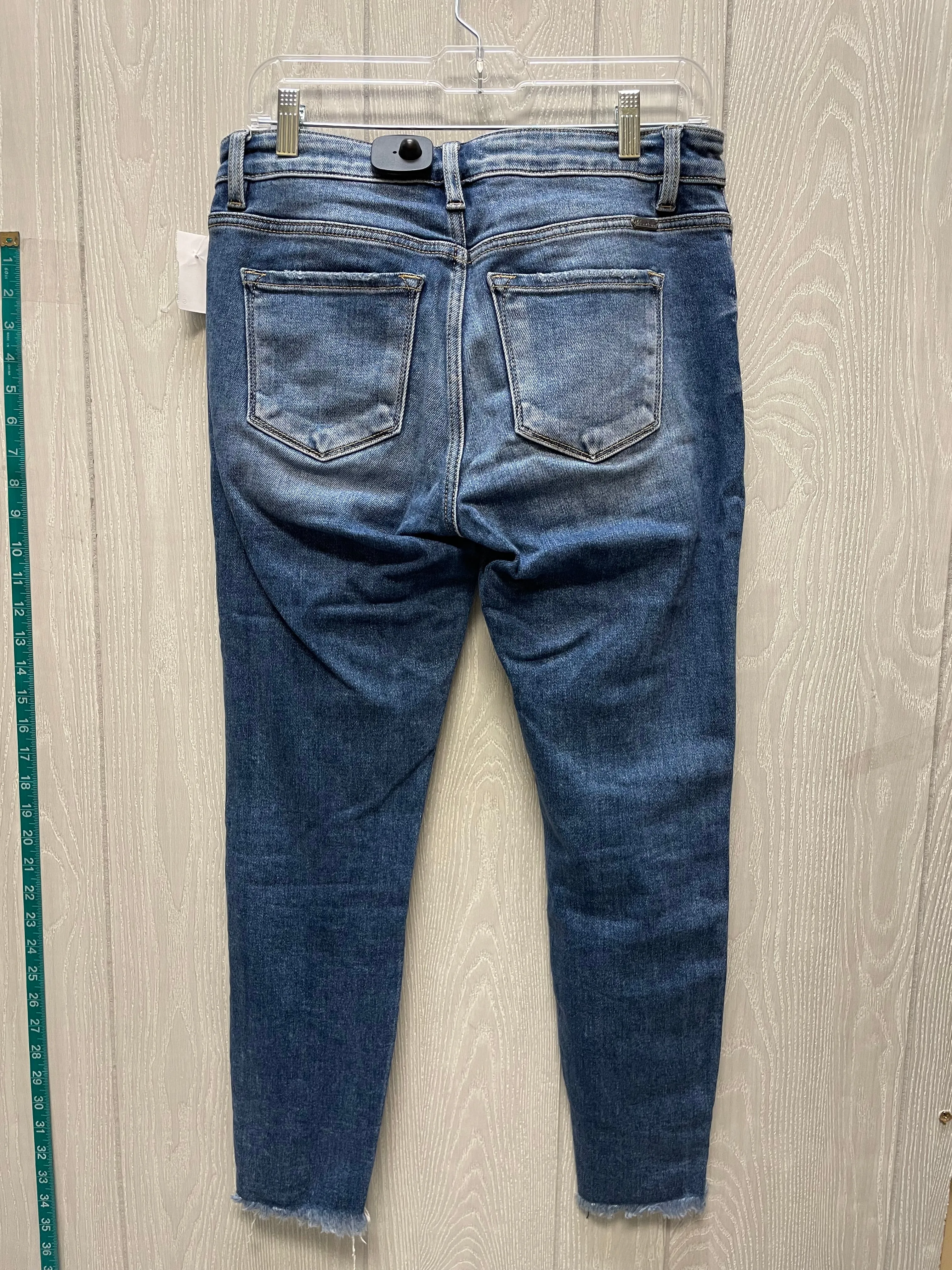 Jeans Skinny By Kancan In Blue Denim, Size: 6