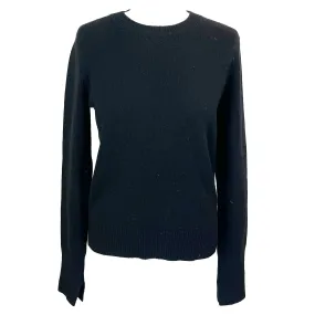 Joseph Classic Black Thick Cashmere Sweater M