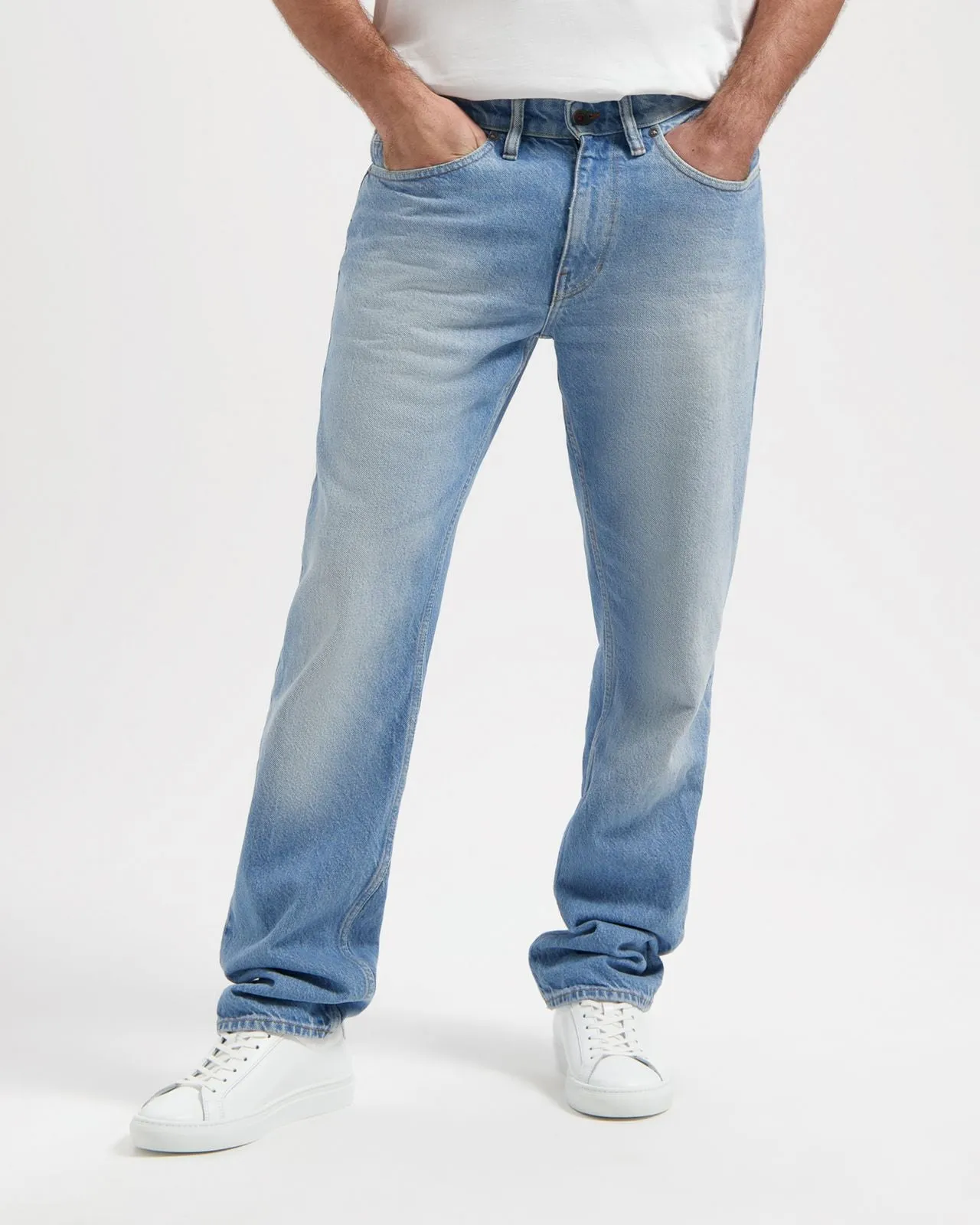 KUYICHI Scott regular slim jeans Old fashion blue men