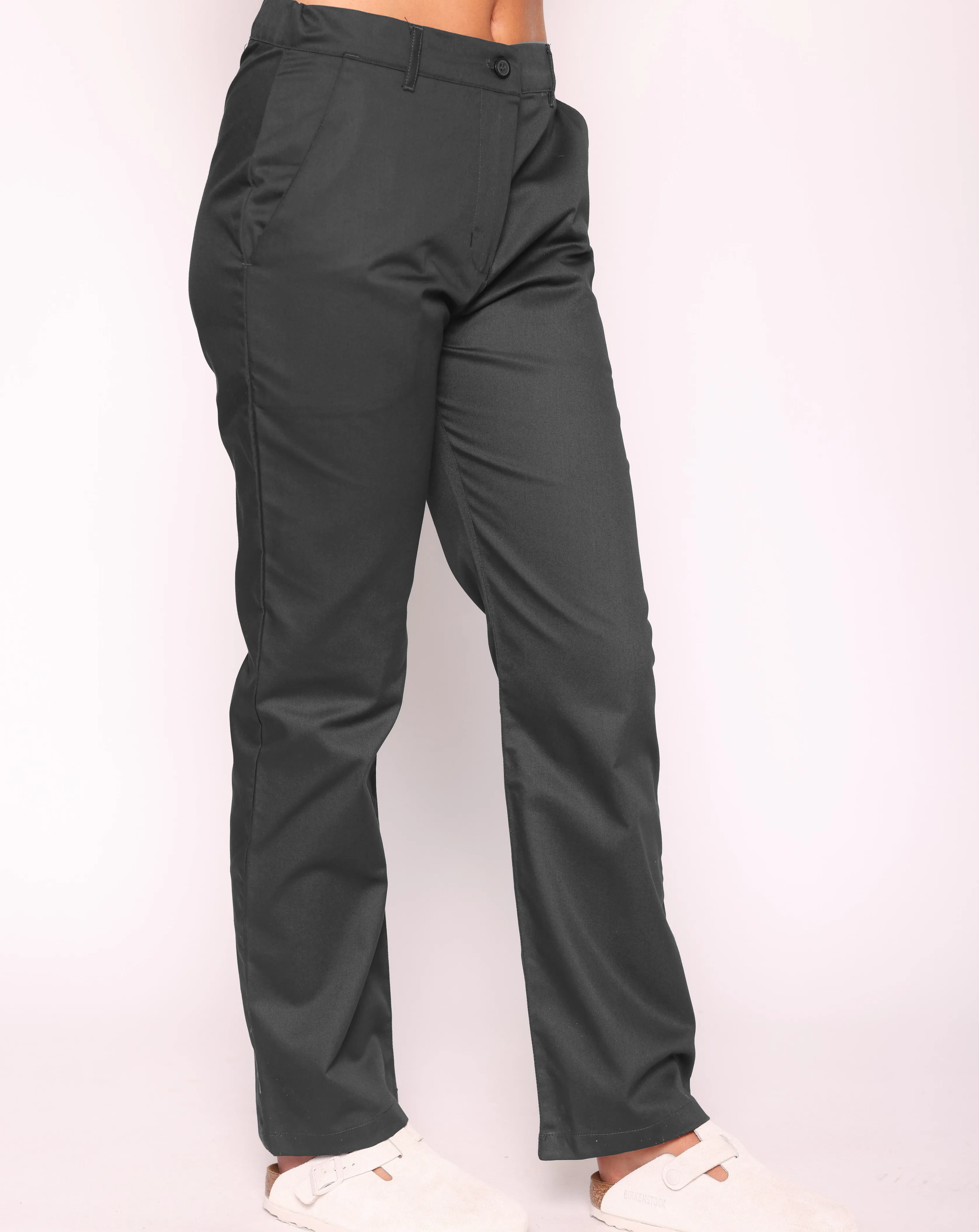 Ladies Side Elasticated Trousers